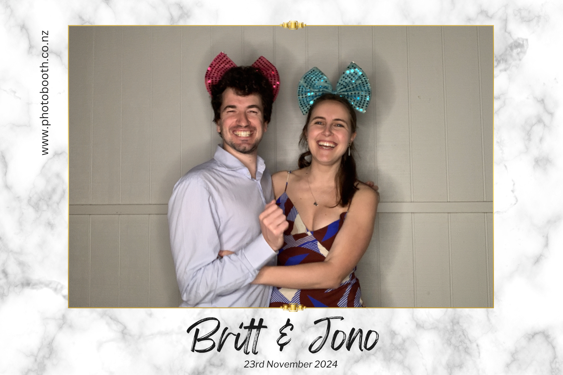 Britt & Jono's Wedding | View more photos from the event at gallery.photobooth.co.nz/u/SelfieCentral/Britt-Jonos-Wedding