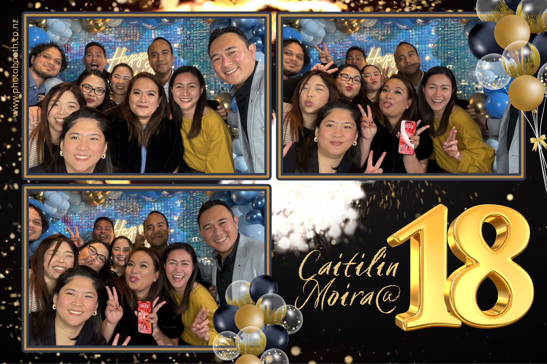 Caitilin Moira @18 | View more photos from the event at gallery.photobooth.co.nz/u/SelfieCentral/Caitilin-Moira-18