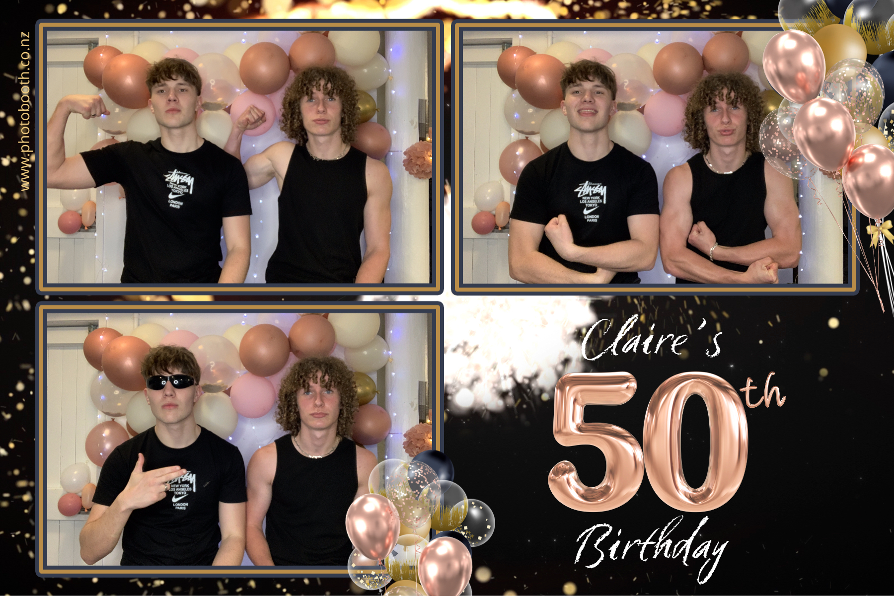 Claire's 50th | View more photos from the event at gallery.photobooth.co.nz/u/SelfieCentral/Claires-50th