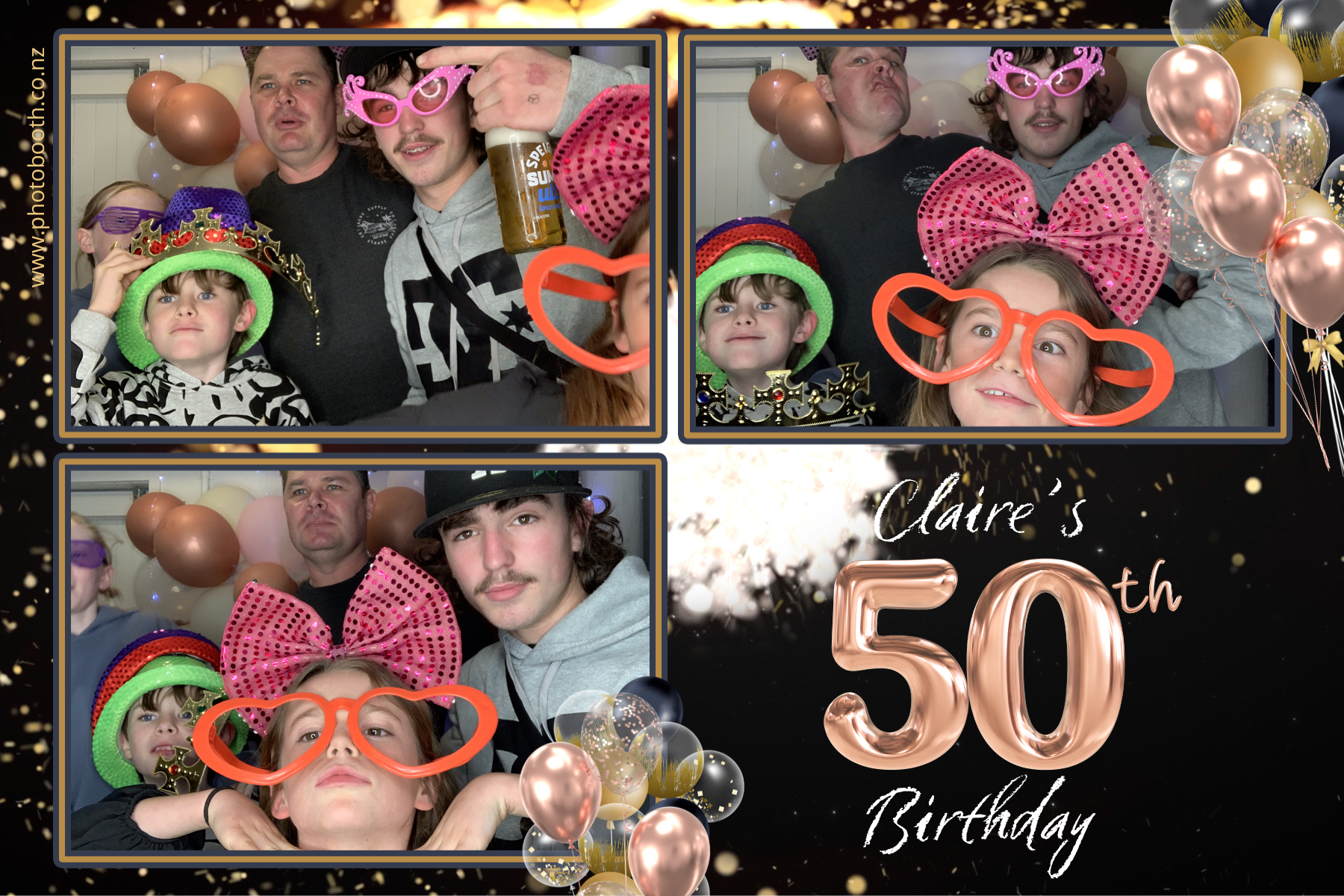 Claire's 50th | View more photos from the event at gallery.photobooth.co.nz/u/SelfieCentral/Claires-50th