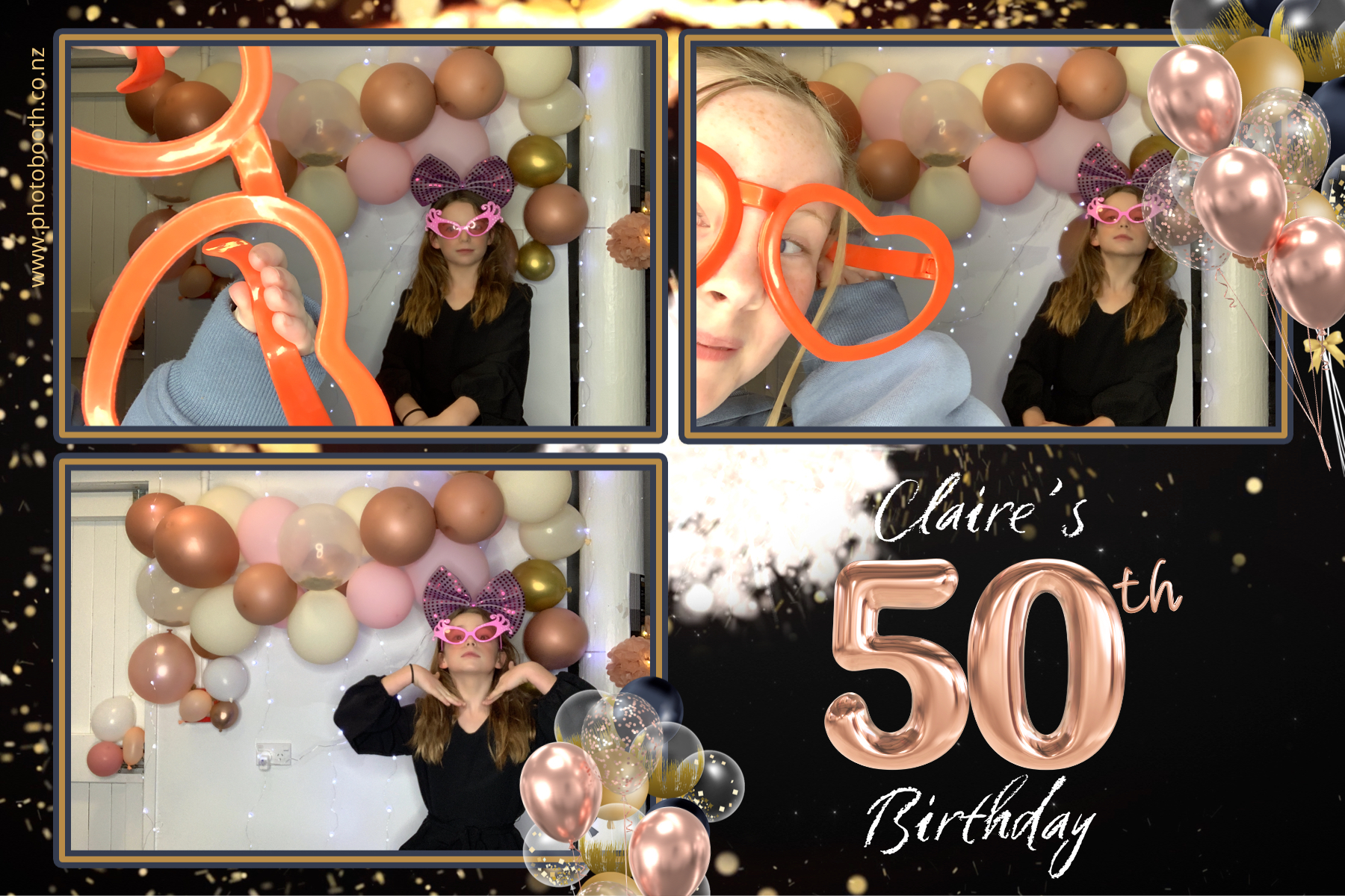 Claire's 50th | View more photos from the event at gallery.photobooth.co.nz/u/SelfieCentral/Claires-50th