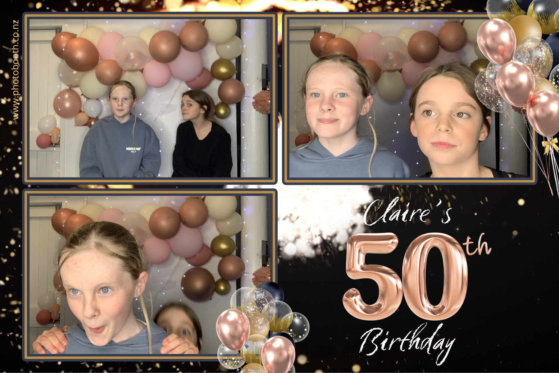 Claire's 50th | View more photos from the event at gallery.photobooth.co.nz/u/SelfieCentral/Claires-50th