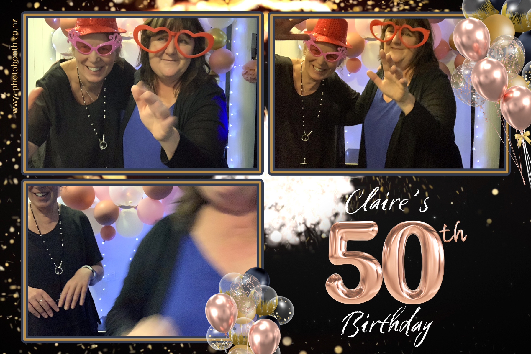 Claire's 50th | View more photos from the event at gallery.photobooth.co.nz/u/SelfieCentral/Claires-50th