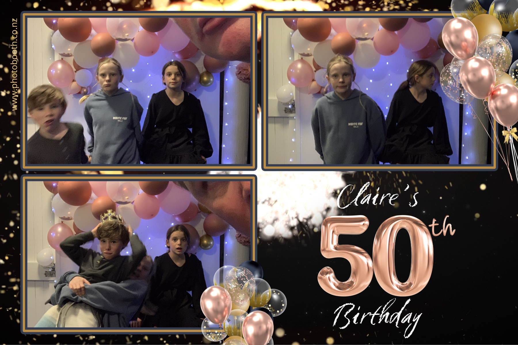 Claire's 50th | View more photos from the event at gallery.photobooth.co.nz/u/SelfieCentral/Claires-50th