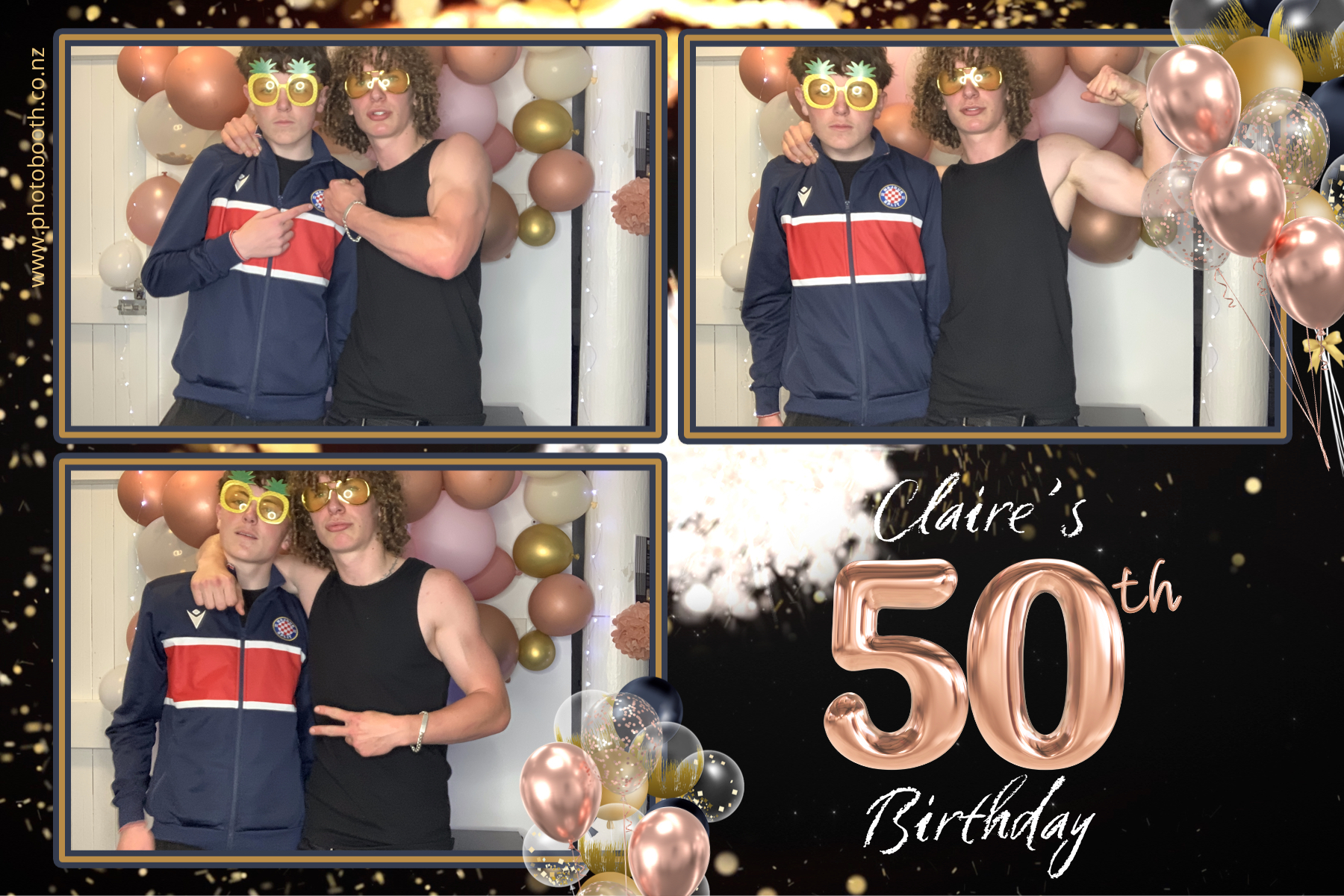 Claire's 50th | View more photos from the event at gallery.photobooth.co.nz/u/SelfieCentral/Claires-50th