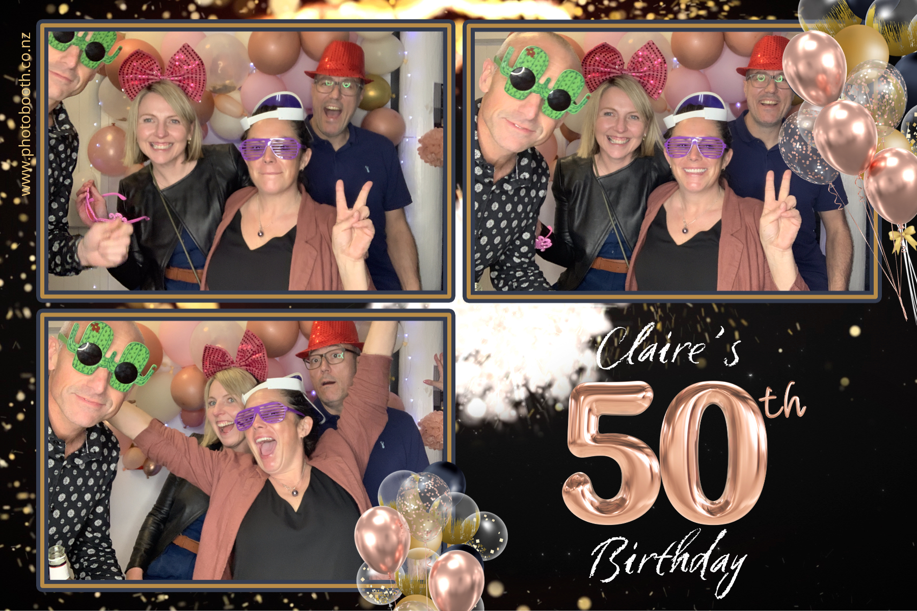 Claire's 50th | View more photos from the event at gallery.photobooth.co.nz/u/SelfieCentral/Claires-50th