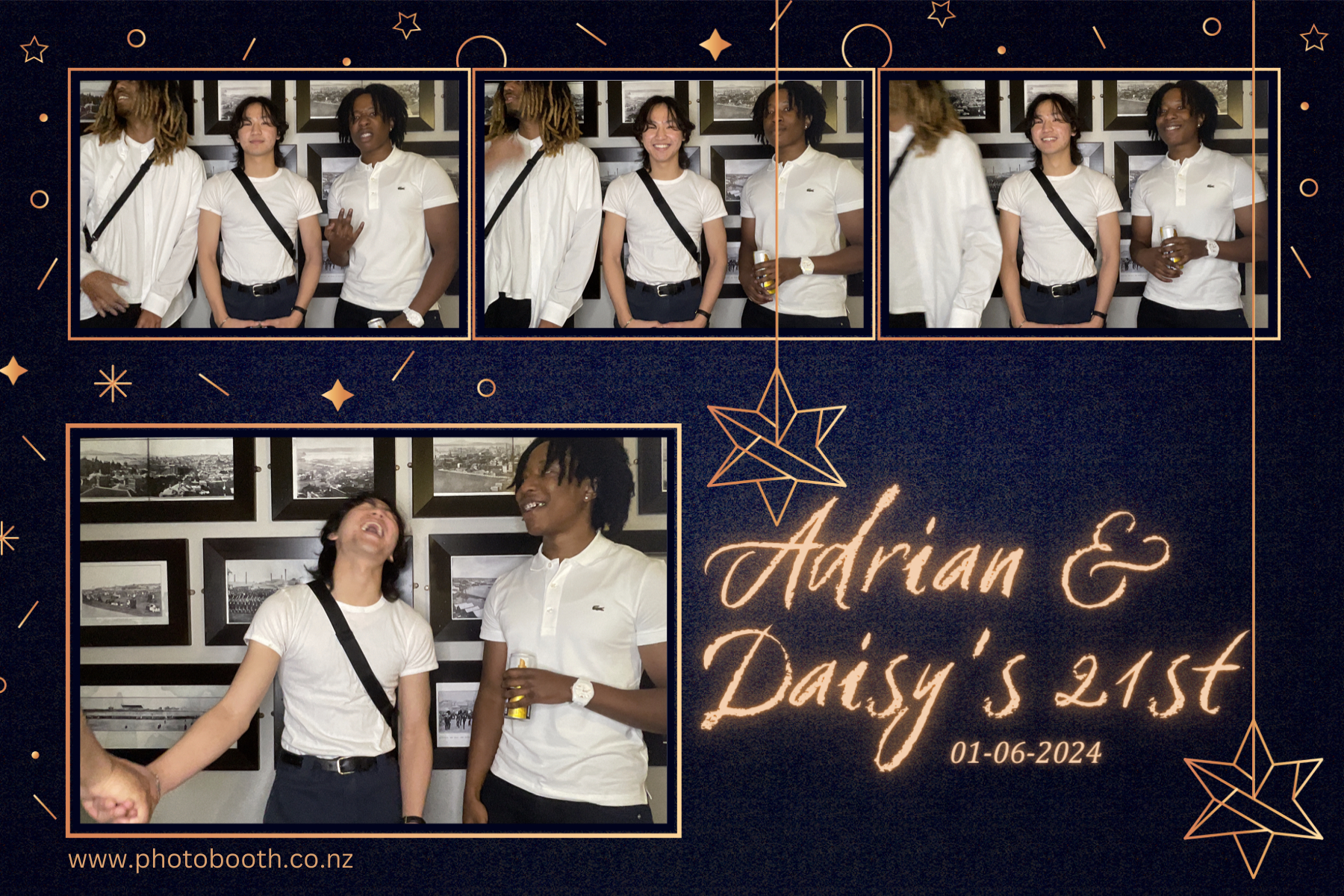 Daisy & Adrian's 21st Birthday | View more photos from the event at gallery.photobooth.co.nz/u/SelfieCentral/Daisy-Adrians-21st-Birthday