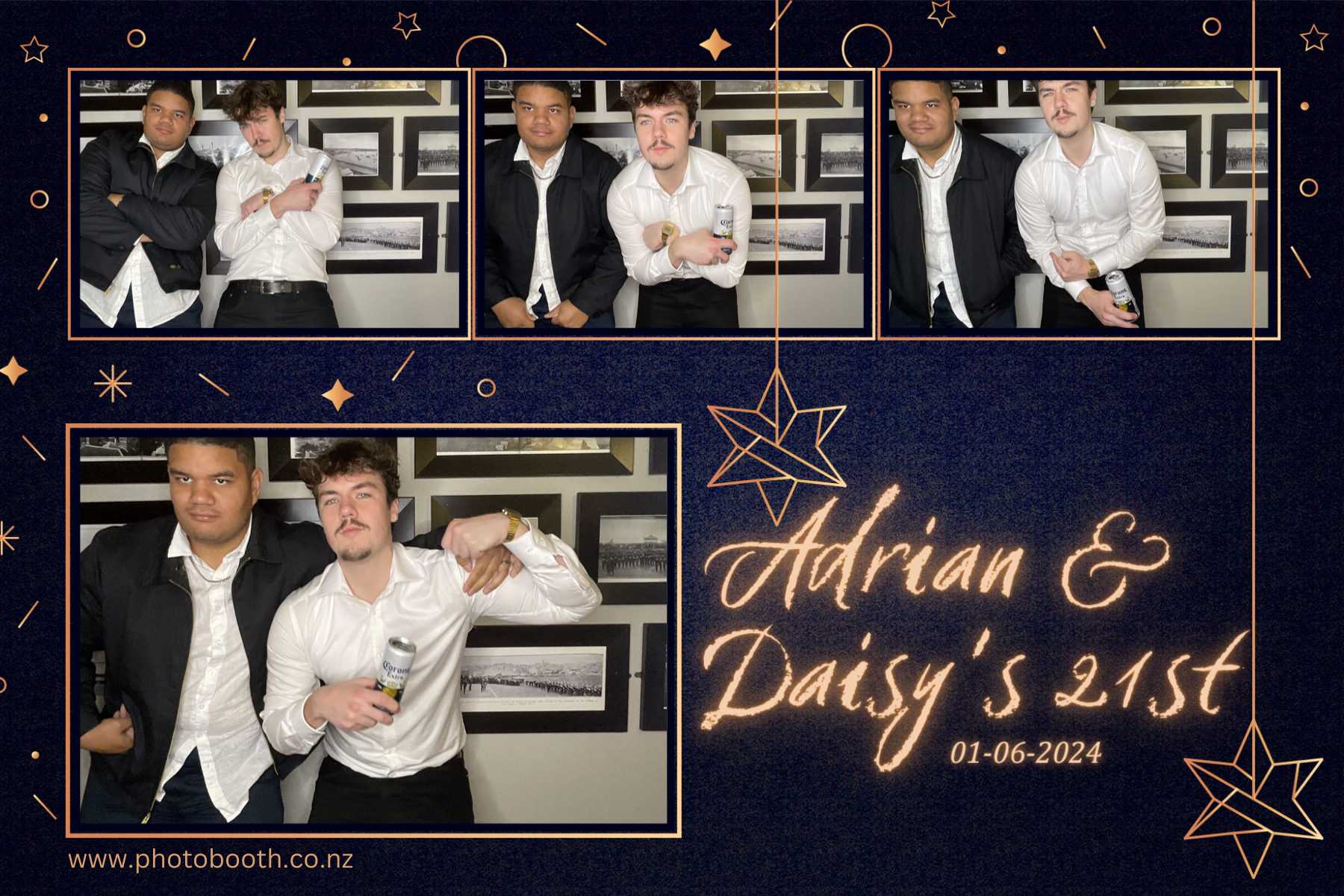 Daisy & Adrian's 21st Birthday | View more photos from the event at gallery.photobooth.co.nz/u/SelfieCentral/Daisy-Adrians-21st-Birthday