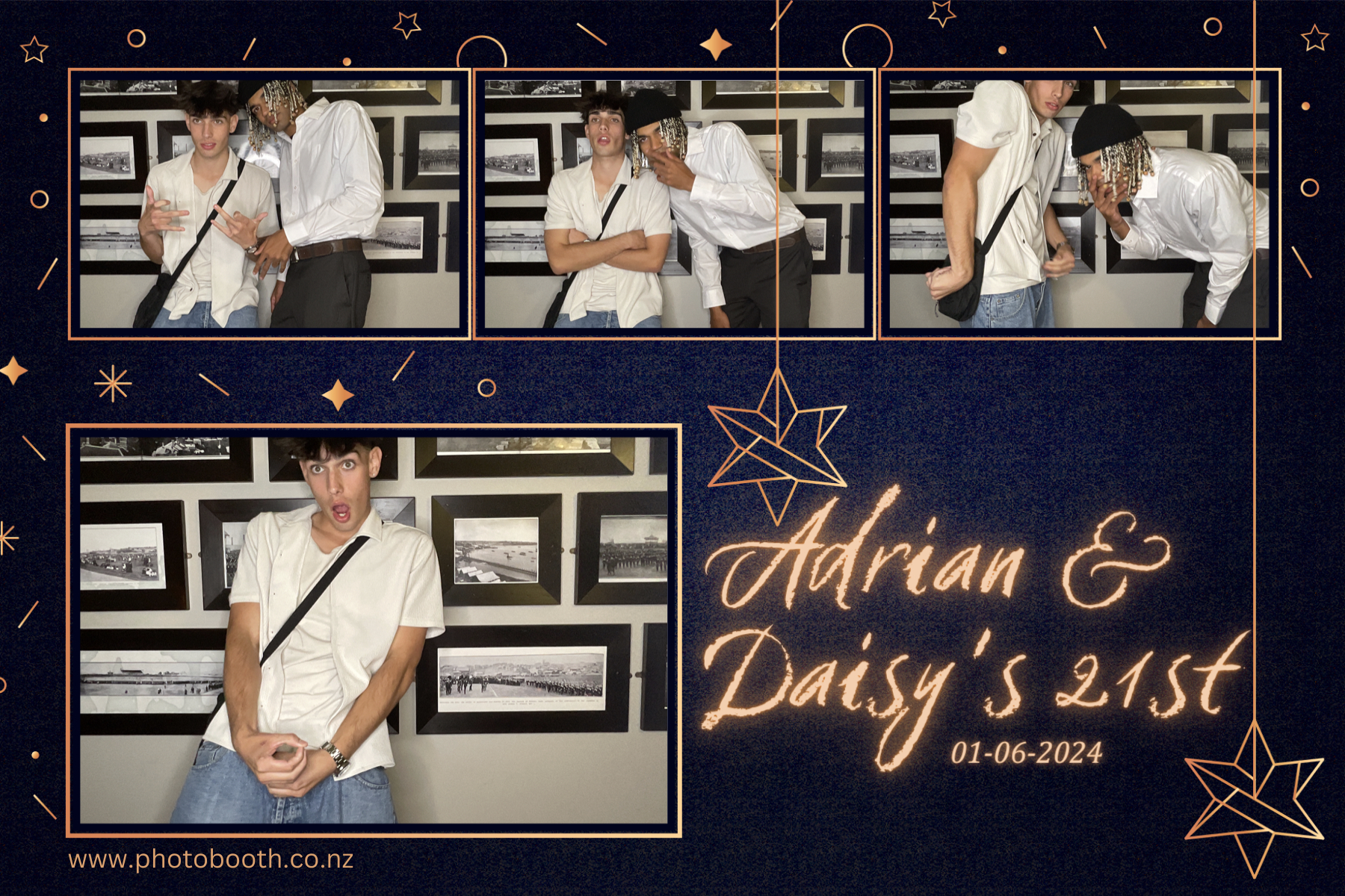 Daisy & Adrian's 21st Birthday | View more photos from the event at gallery.photobooth.co.nz/u/SelfieCentral/Daisy-Adrians-21st-Birthday