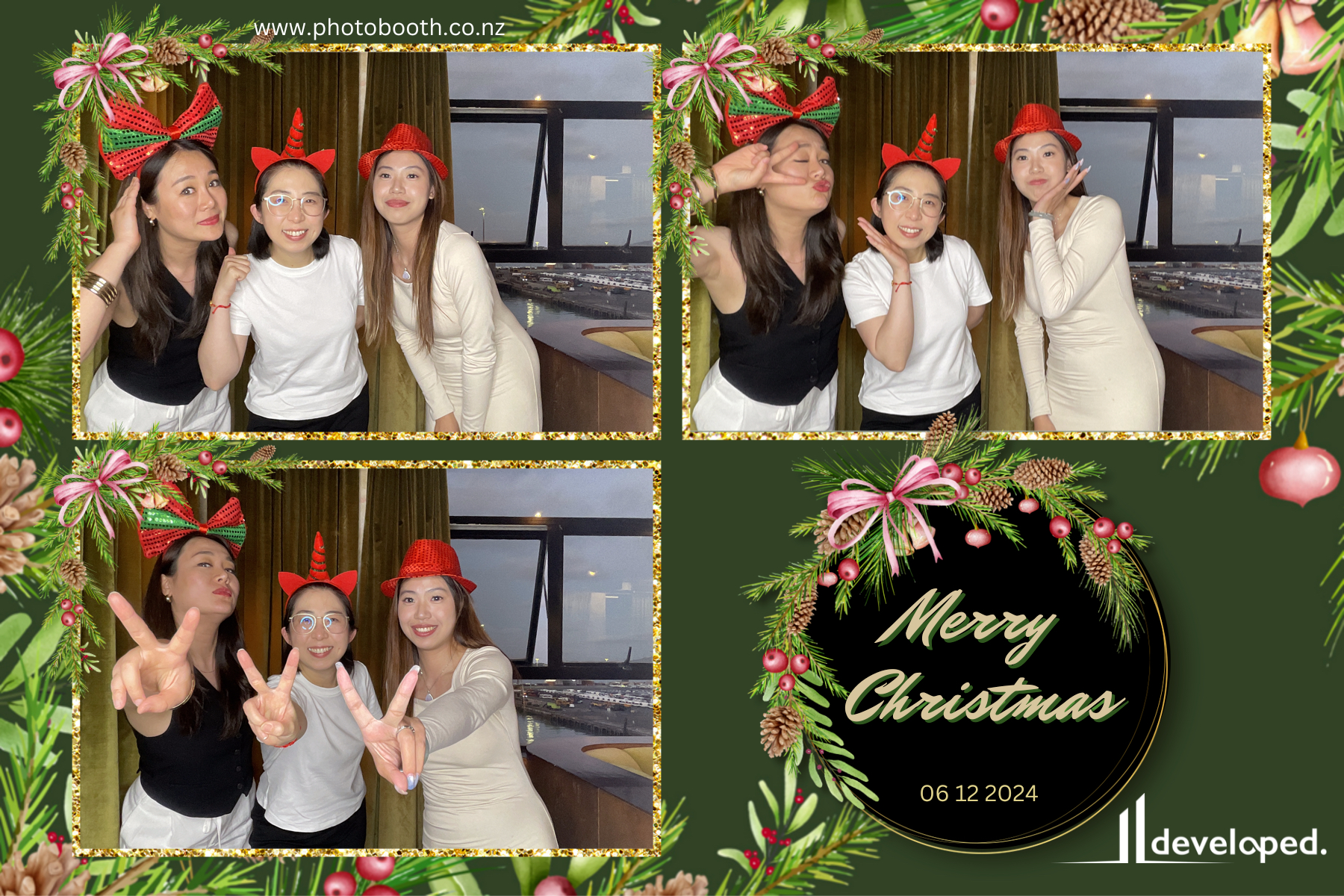 Developed Christmas Party | View more photos from the event at gallery.photobooth.co.nz/u/SelfieCentral/Developed-Christmas-Party