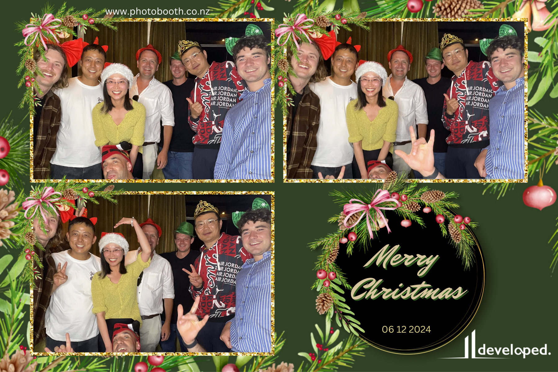 Developed Christmas Party | View more photos from the event at gallery.photobooth.co.nz/u/SelfieCentral/Developed-Christmas-Party