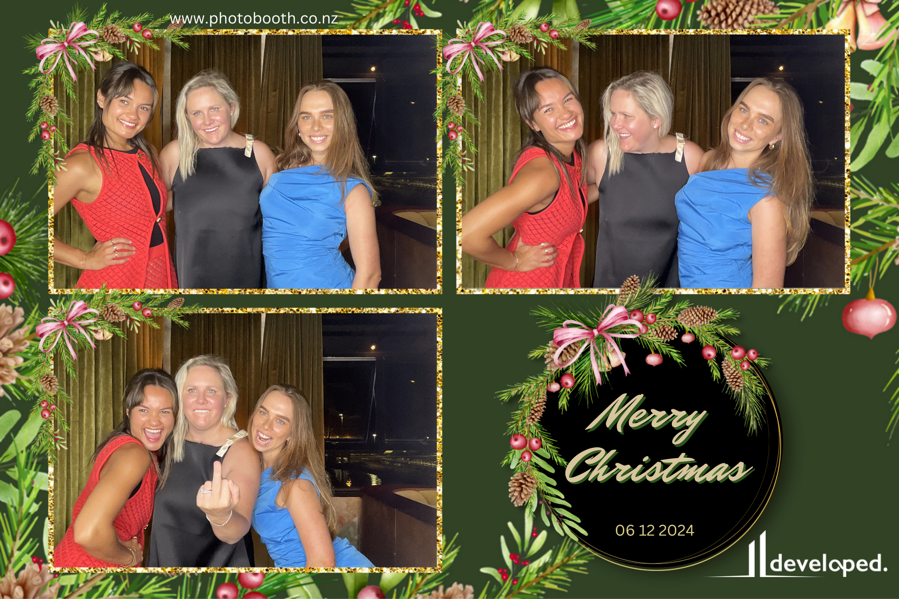 Developed Christmas Party | View more photos from the event at gallery.photobooth.co.nz/u/SelfieCentral/Developed-Christmas-Party