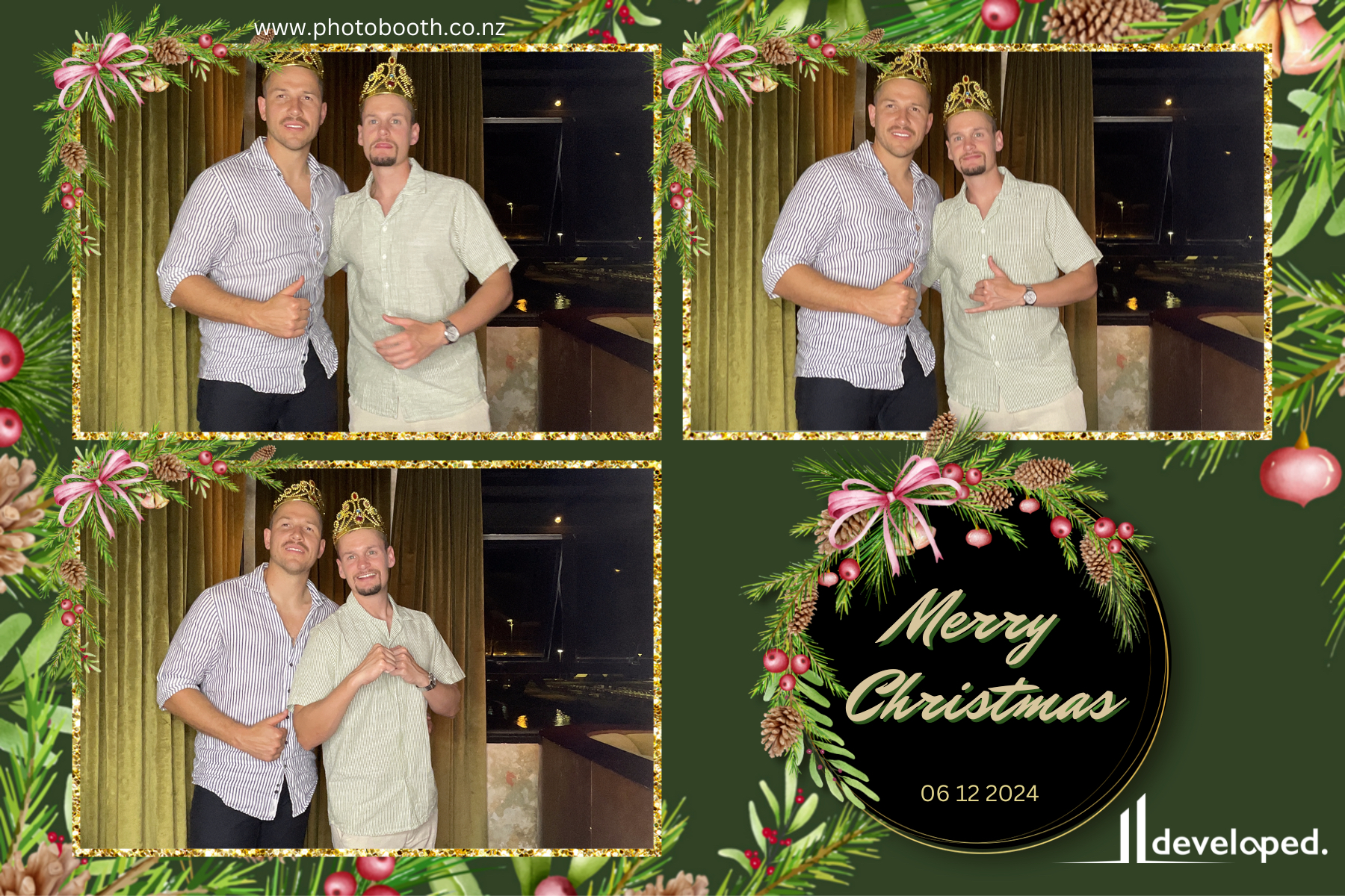 Developed Christmas Party | View more photos from the event at gallery.photobooth.co.nz/u/SelfieCentral/Developed-Christmas-Party