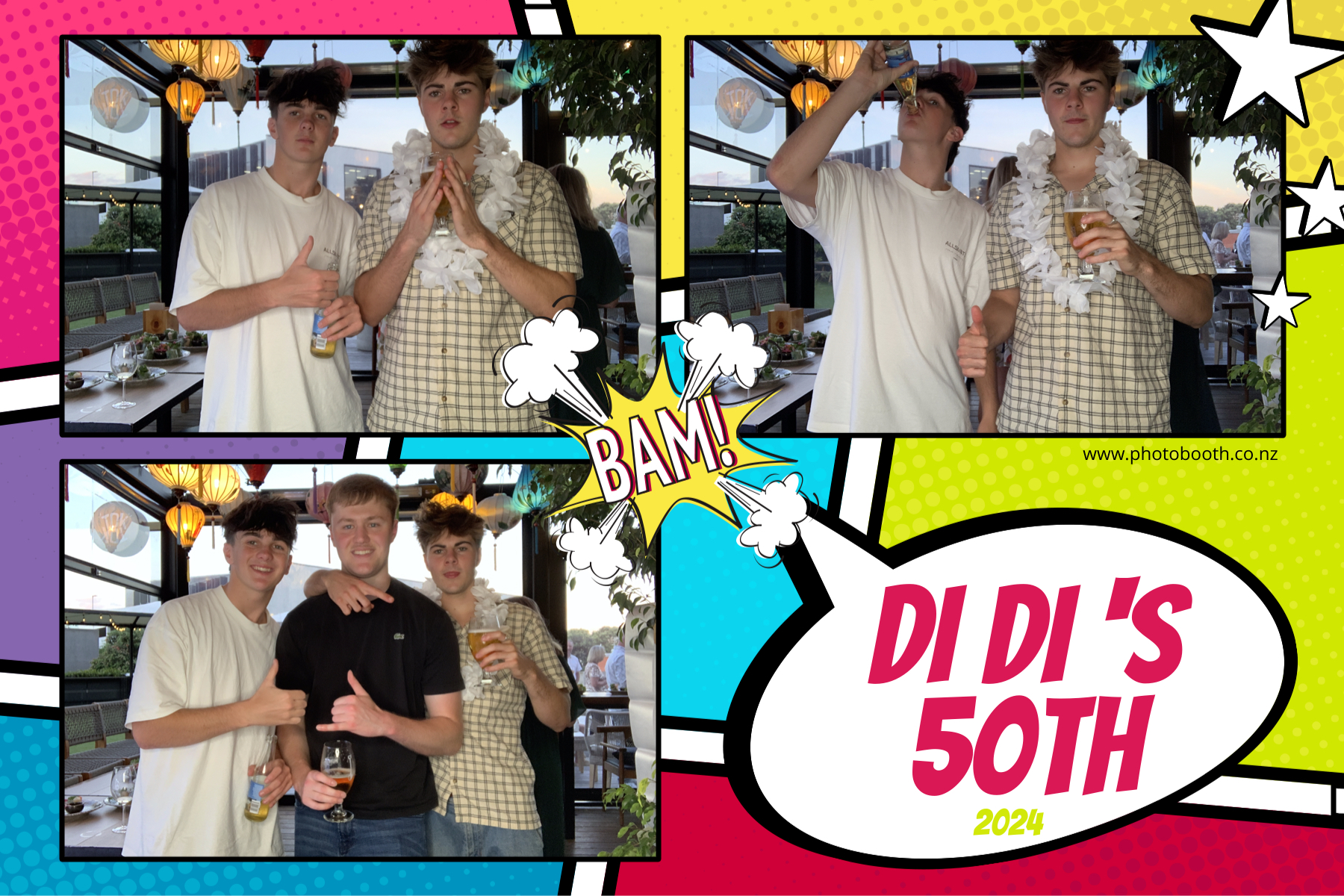 Diane's 50th | View more photos from the event at gallery.photobooth.co.nz/u/SelfieCentral/Dianes-50th