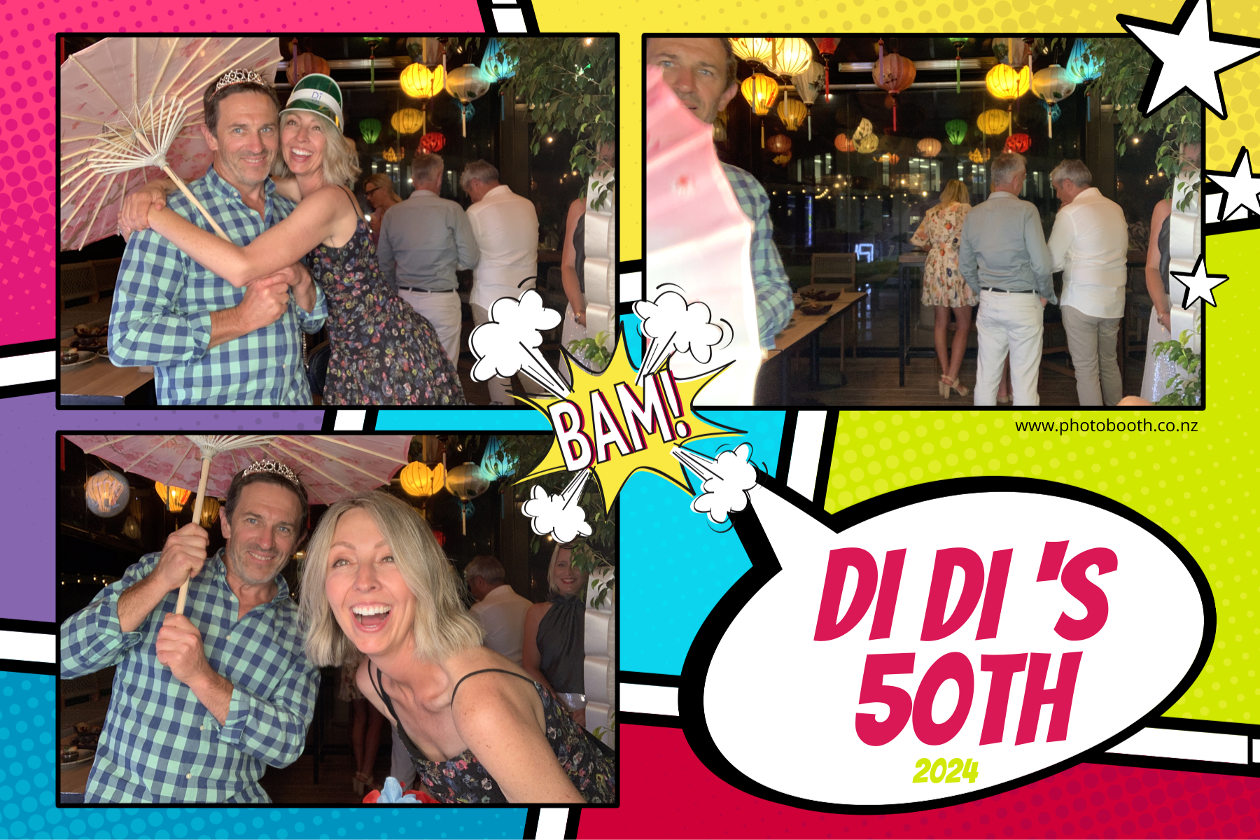 Diane's 50th | View more photos from the event at gallery.photobooth.co.nz/u/SelfieCentral/Dianes-50th