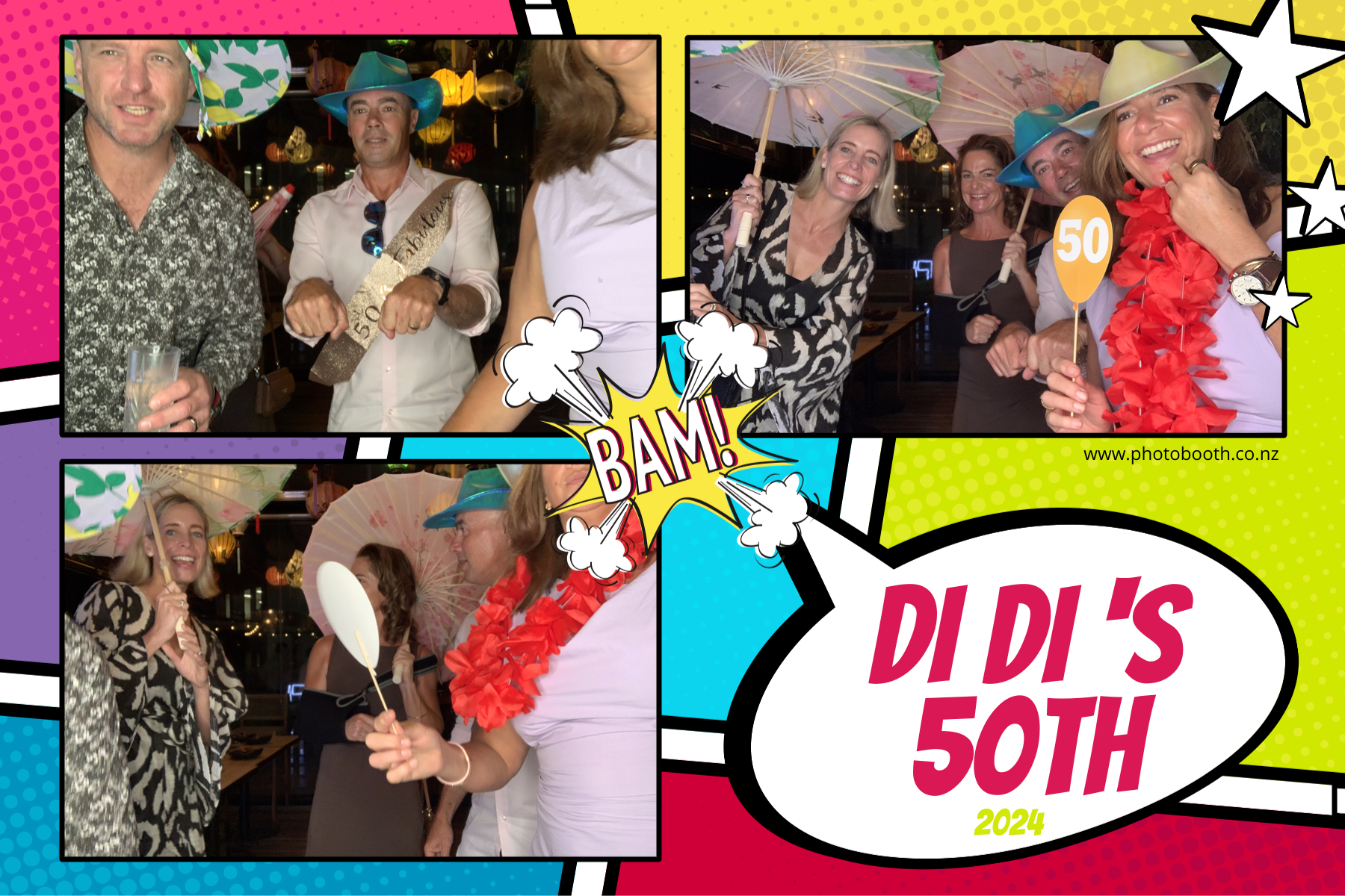 Diane's 50th | View more photos from the event at gallery.photobooth.co.nz/u/SelfieCentral/Dianes-50th