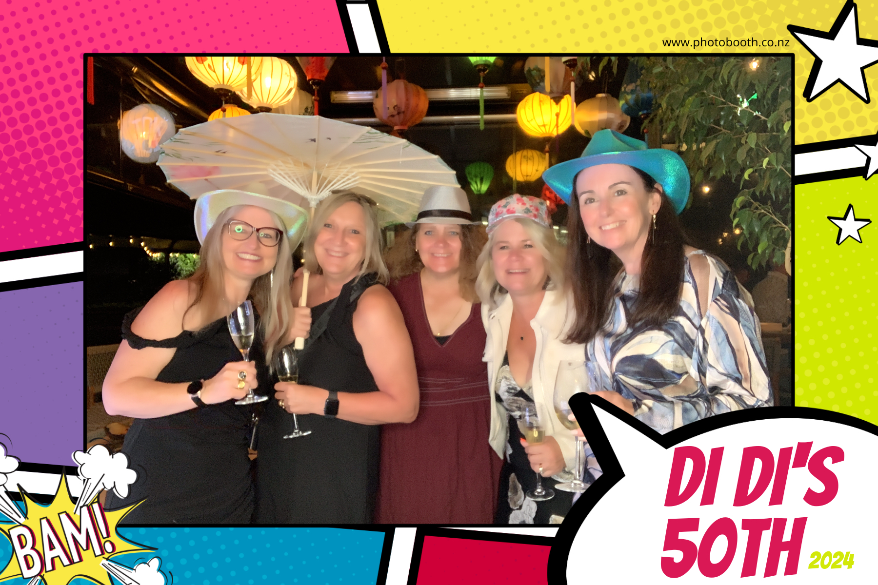 Diane's 50th | View more photos from the event at gallery.photobooth.co.nz/u/SelfieCentral/Dianes-50th