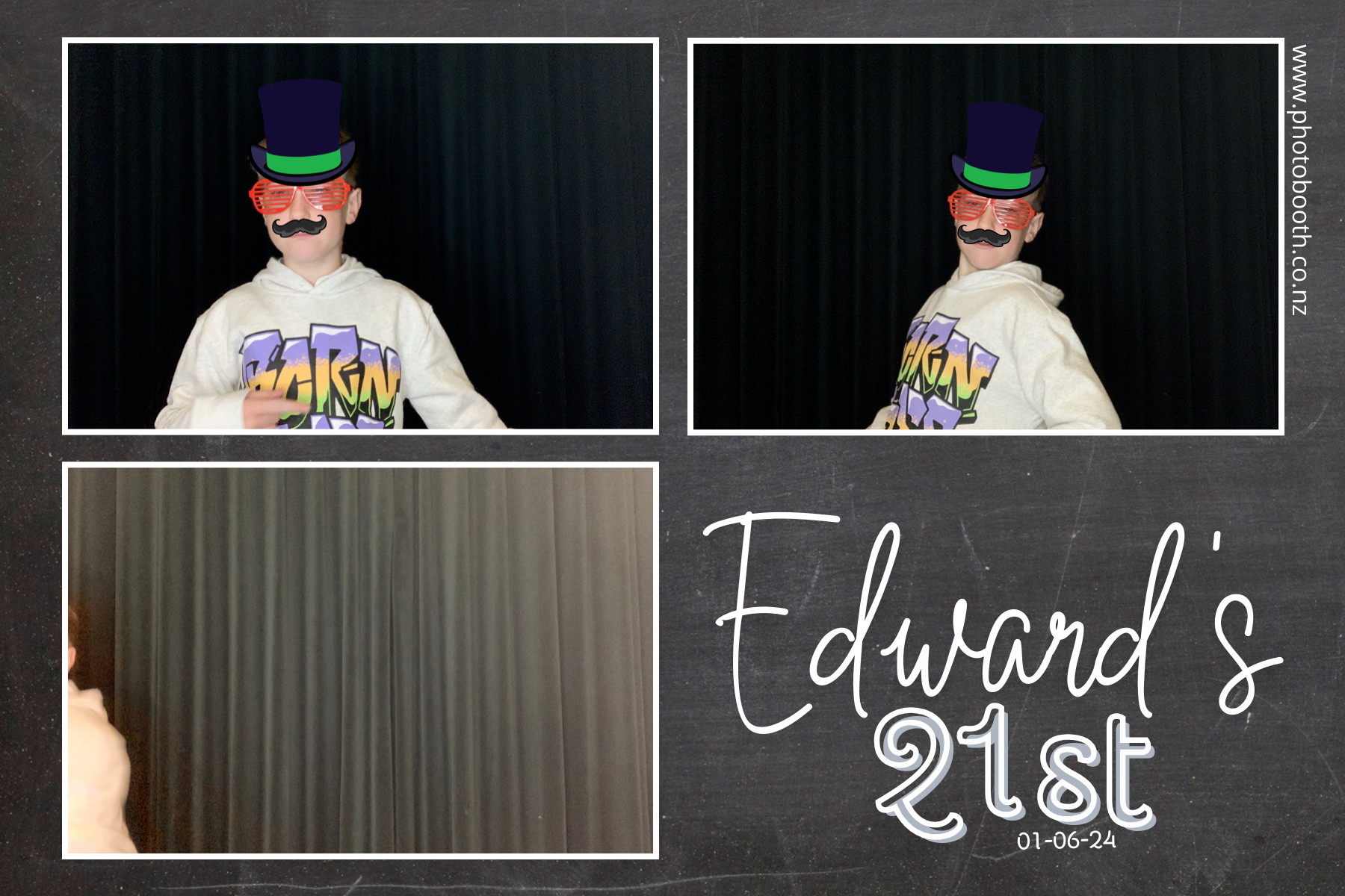 Edward's 21st | View more photos from the event at gallery.photobooth.co.nz/u/SelfieCentral/Edwards-21st