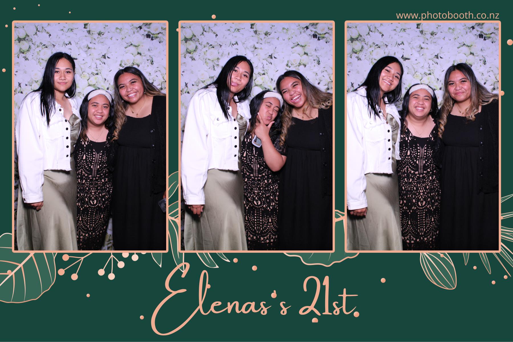 Elenas's 21st | View more photos from the event at gallery.photobooth.co.nz/u/SelfieCentral/Elenass-21st