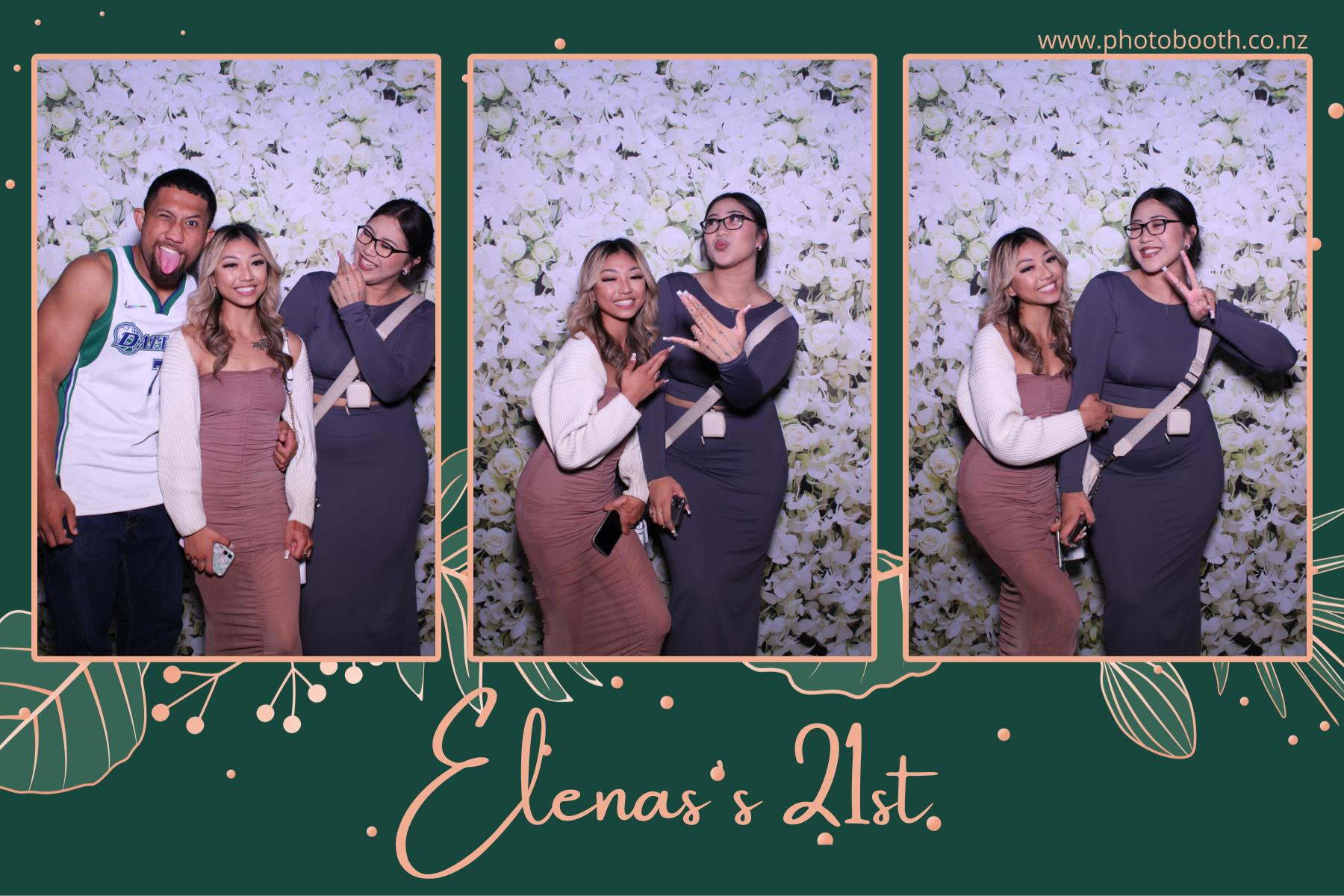 Elenas's 21st | View more photos from the event at gallery.photobooth.co.nz/u/SelfieCentral/Elenass-21st