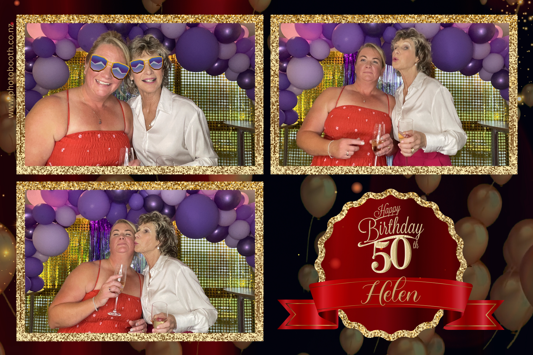 Helen's 50th | View more photos from the event at gallery.photobooth.co.nz/u/SelfieCentral/Helens-50th