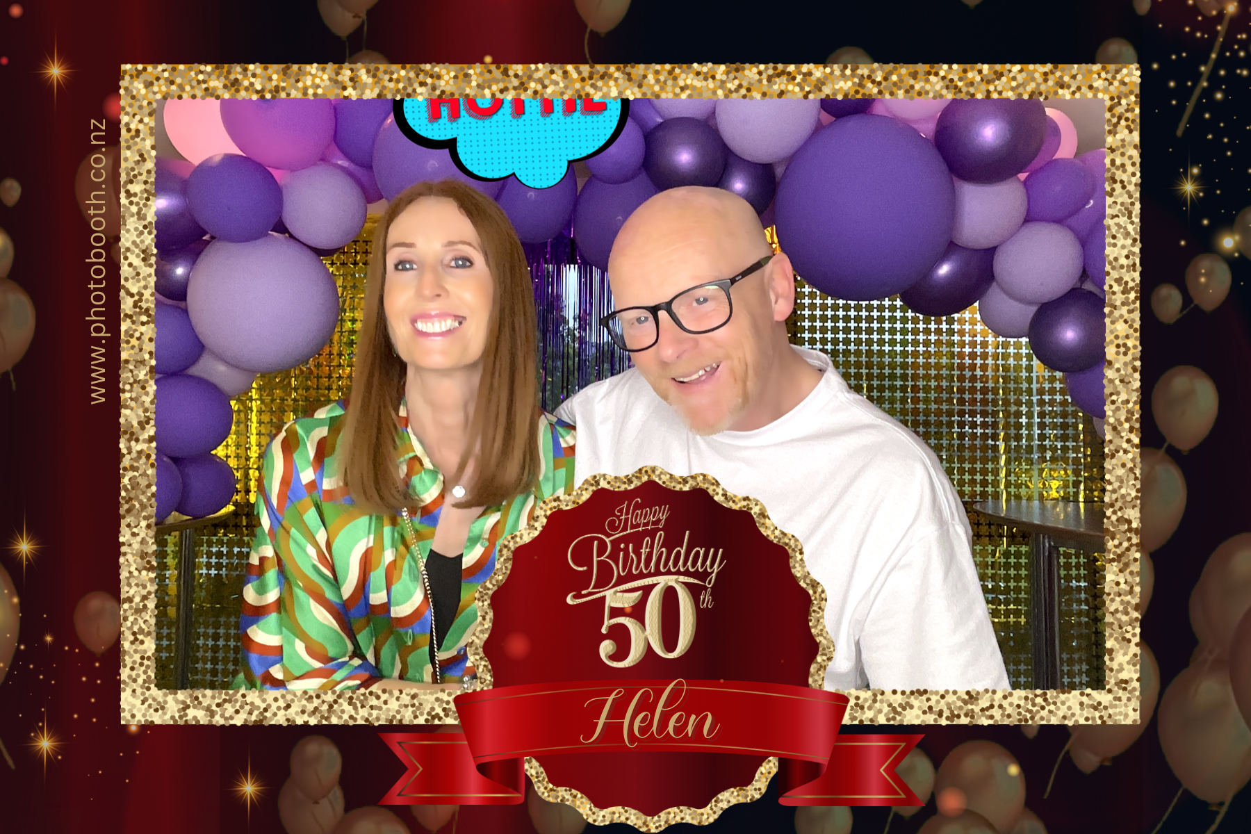 Helen's 50th | View more photos from the event at gallery.photobooth.co.nz/u/SelfieCentral/Helens-50th