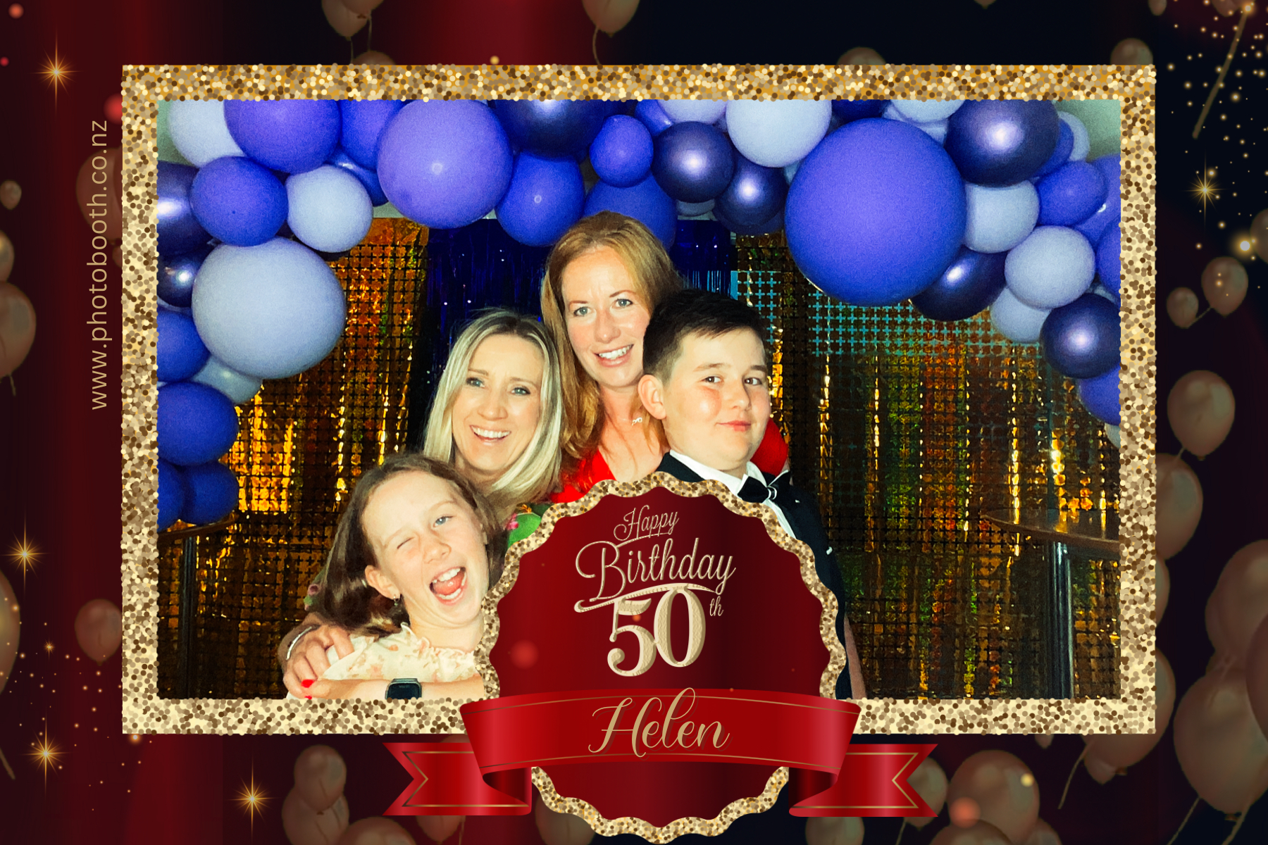 Helen's 50th | View more photos from the event at gallery.photobooth.co.nz/u/SelfieCentral/Helens-50th