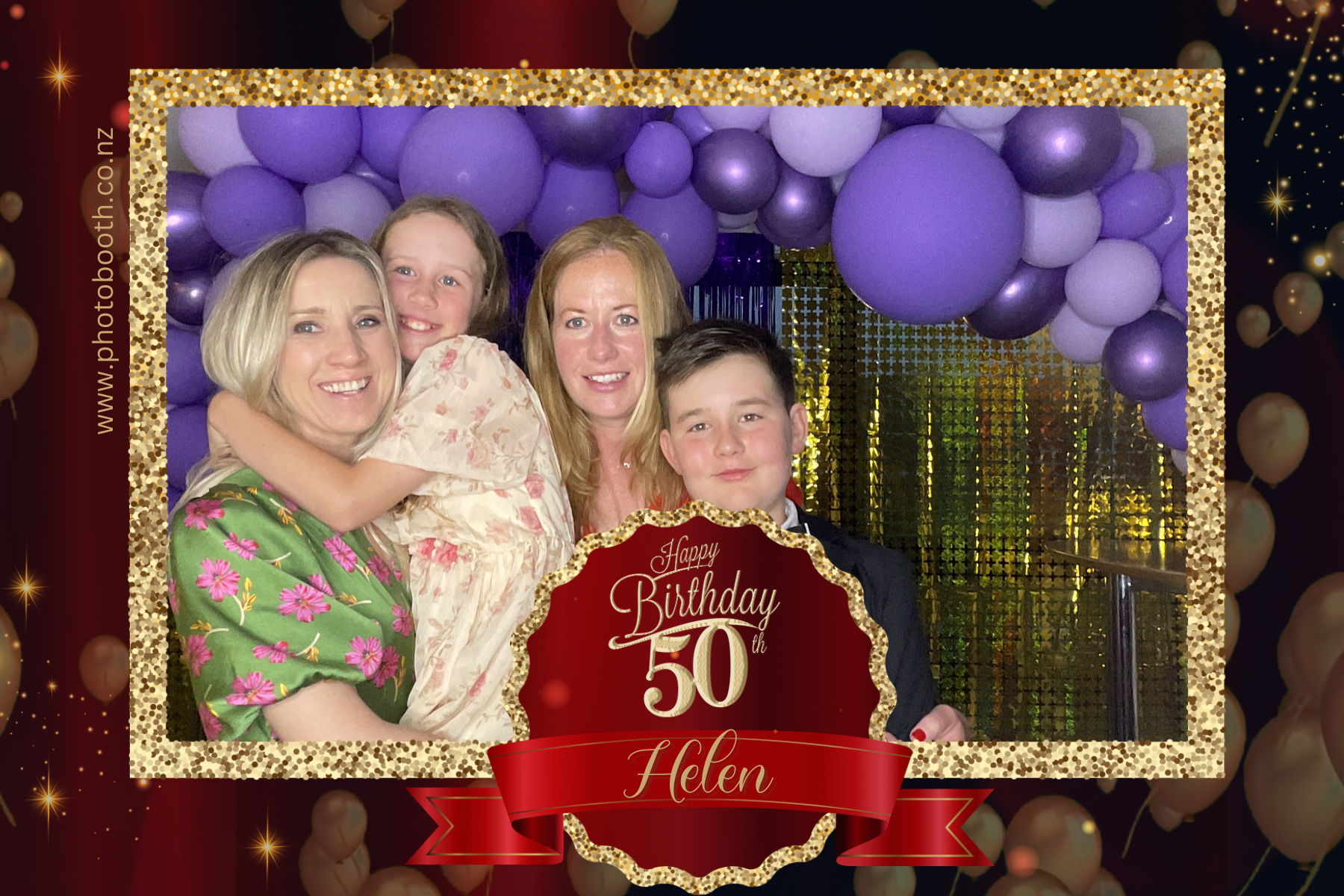 Helen's 50th | View more photos from the event at gallery.photobooth.co.nz/u/SelfieCentral/Helens-50th