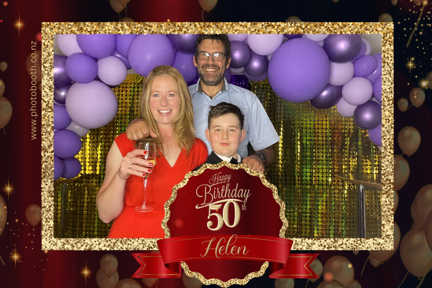 Helen's 50th | View more photos from the event at gallery.photobooth.co.nz/u/SelfieCentral/Helens-50th