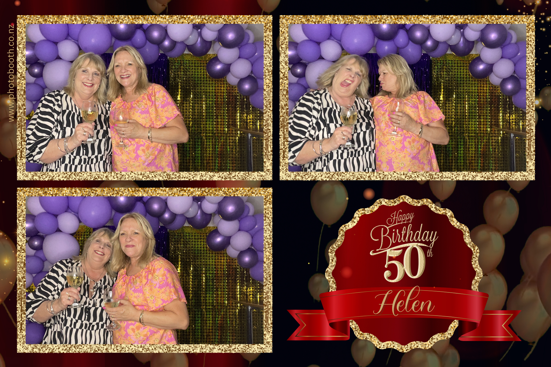 Helen's 50th | View more photos from the event at gallery.photobooth.co.nz/u/SelfieCentral/Helens-50th
