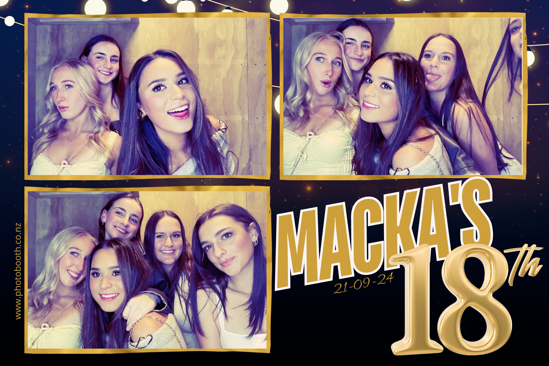 Hugo's 18th | View more photos from the event at gallery.photobooth.co.nz/u/SelfieCentral/Hugos-18th