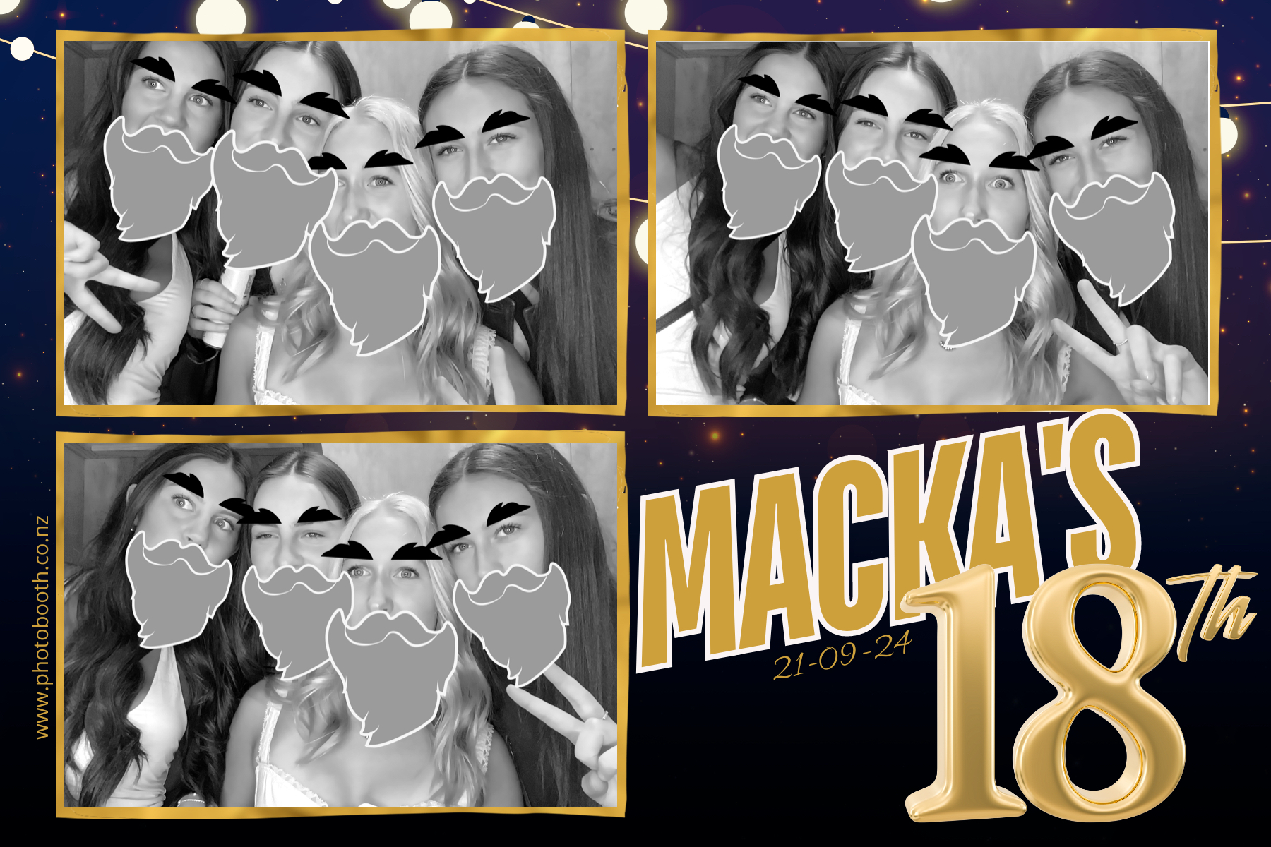 Hugo's 18th | View more photos from the event at gallery.photobooth.co.nz/u/SelfieCentral/Hugos-18th