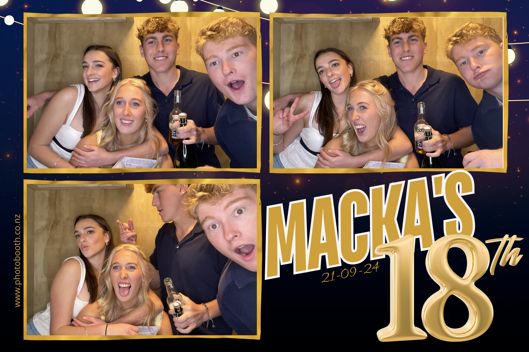 Hugo's 18th | View more photos from the event at gallery.photobooth.co.nz/u/SelfieCentral/Hugos-18th