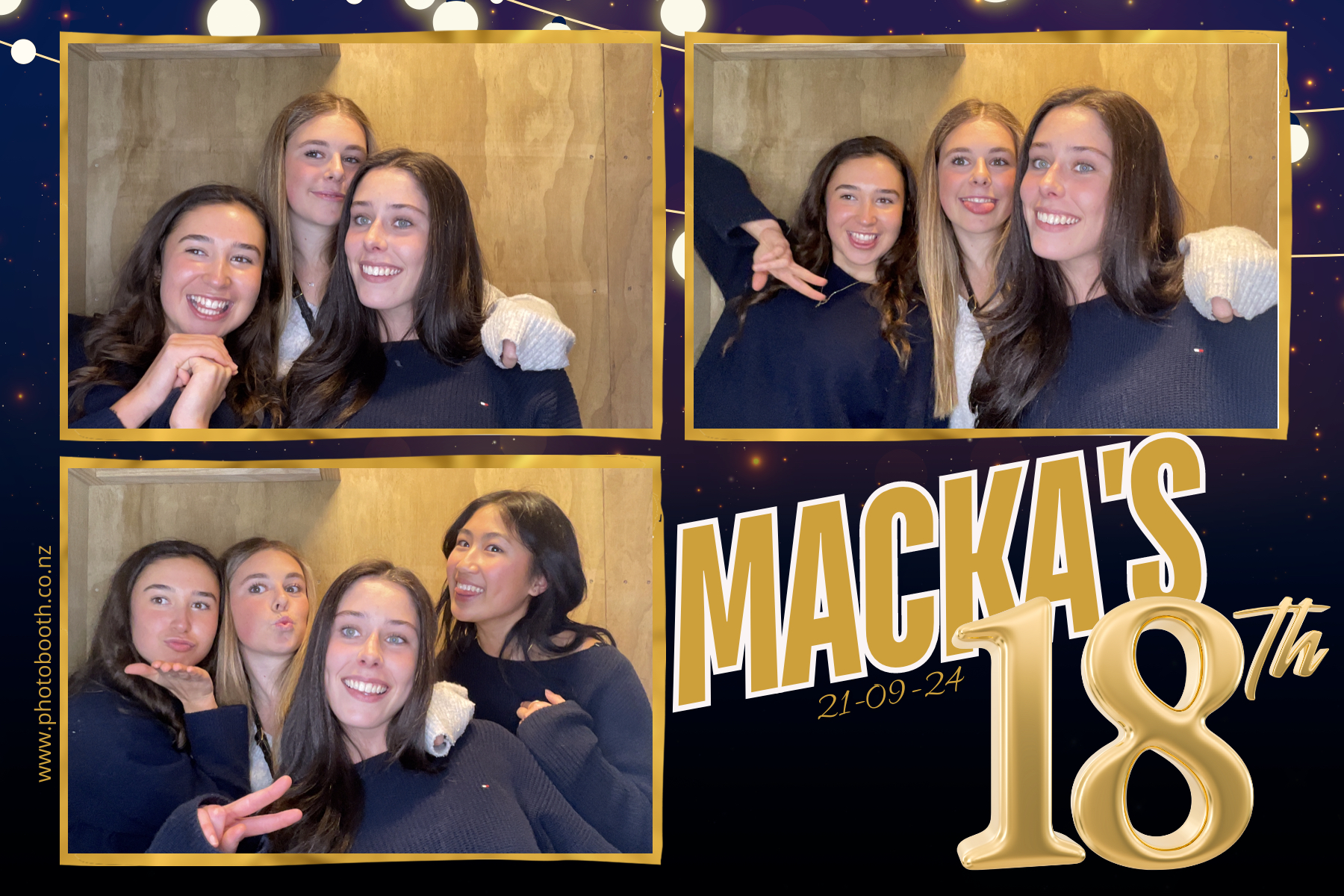 Hugo's 18th | View more photos from the event at gallery.photobooth.co.nz/u/SelfieCentral/Hugos-18th