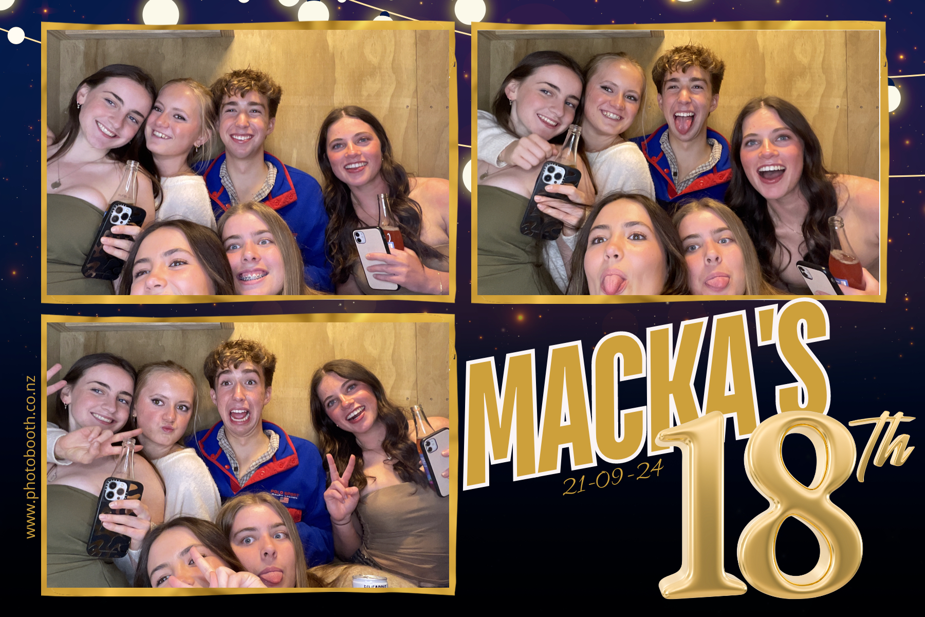 Hugo's 18th | View more photos from the event at gallery.photobooth.co.nz/u/SelfieCentral/Hugos-18th