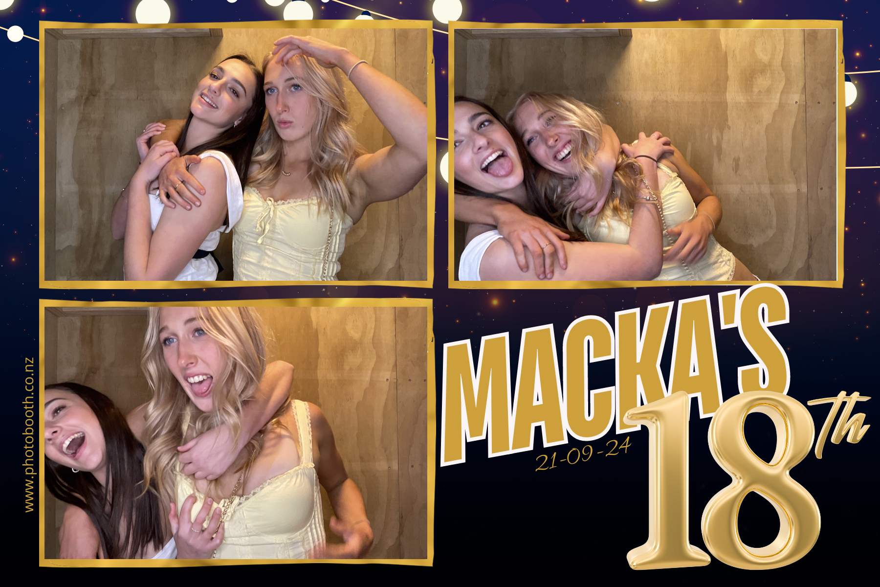 Hugo's 18th | View more photos from the event at gallery.photobooth.co.nz/u/SelfieCentral/Hugos-18th