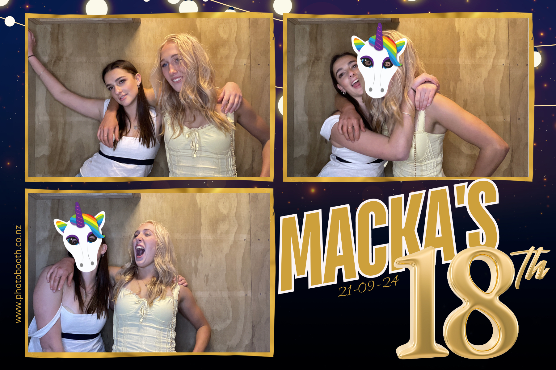 Hugo's 18th | View more photos from the event at gallery.photobooth.co.nz/u/SelfieCentral/Hugos-18th