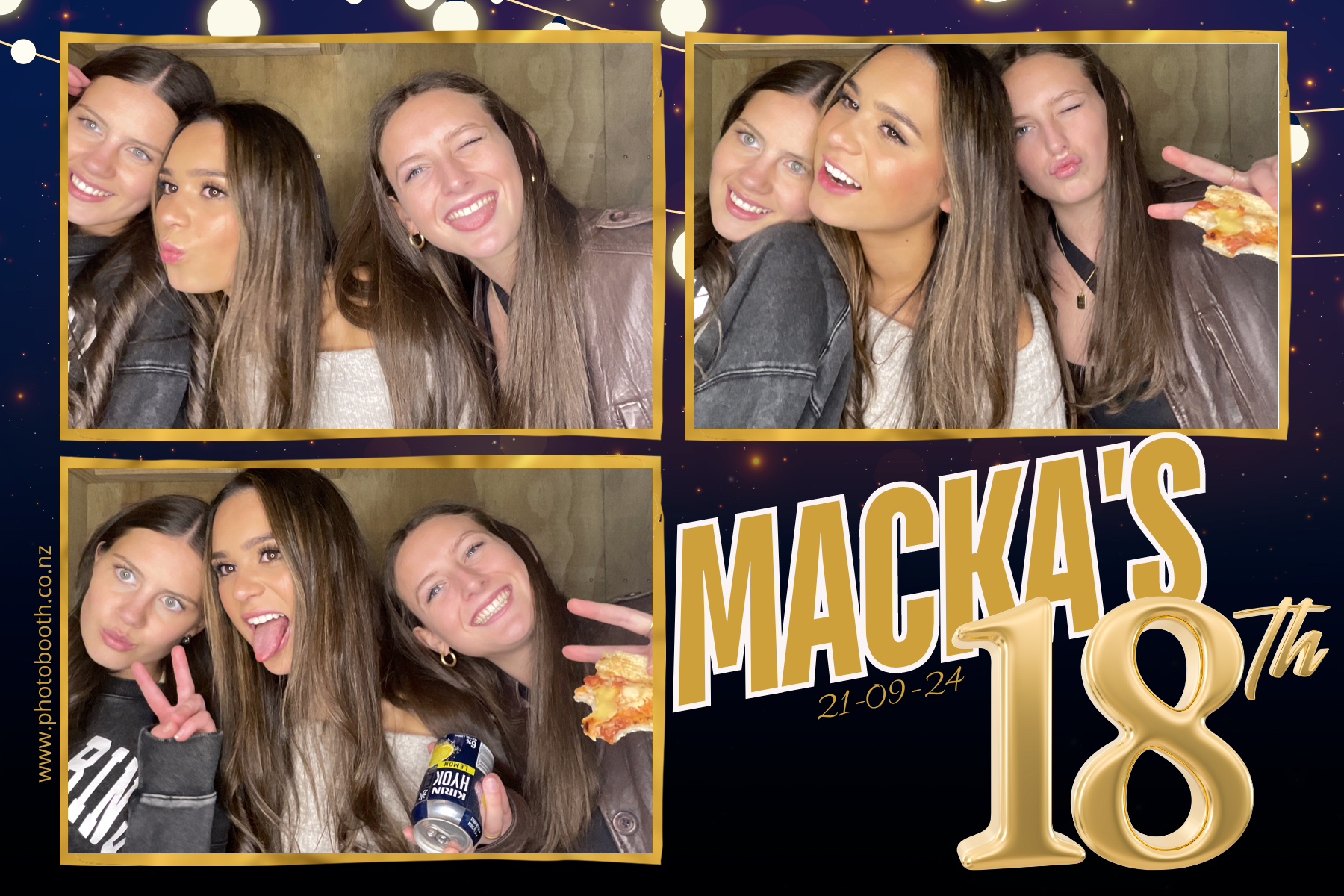 Hugo's 18th | View more photos from the event at gallery.photobooth.co.nz/u/SelfieCentral/Hugos-18th