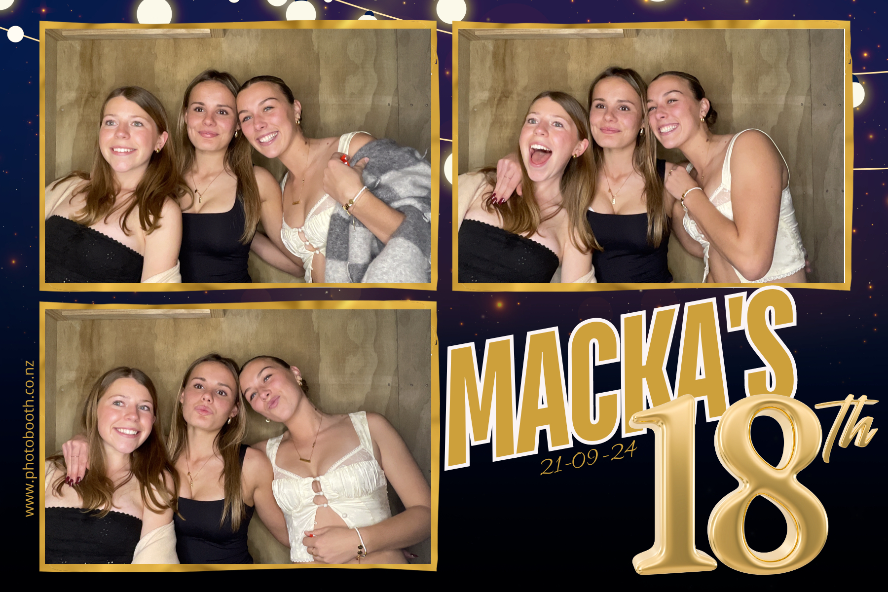 Hugo's 18th | View more photos from the event at gallery.photobooth.co.nz/u/SelfieCentral/Hugos-18th