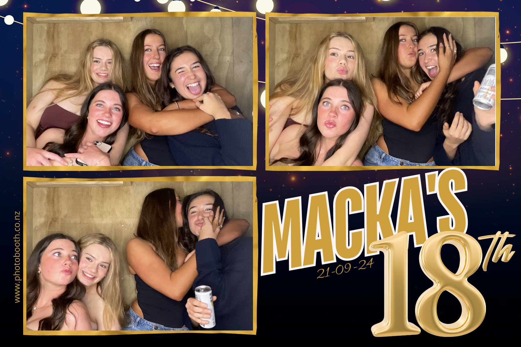 Hugo's 18th | View more photos from the event at gallery.photobooth.co.nz/u/SelfieCentral/Hugos-18th