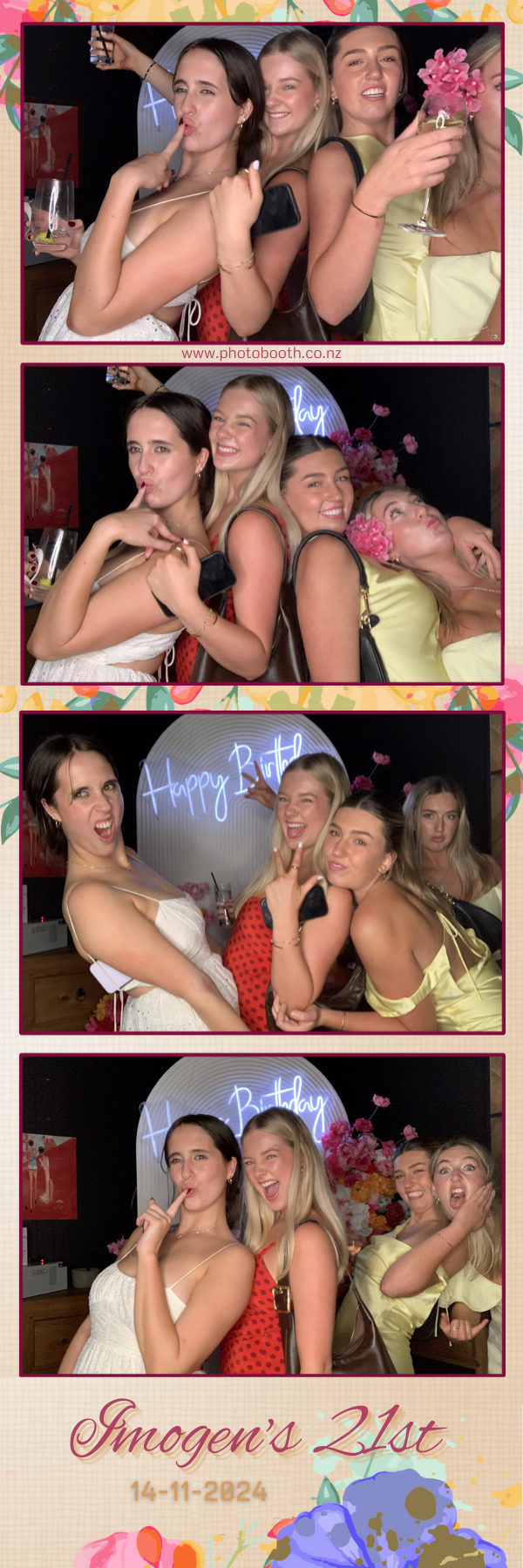 Imogen’s 21st | View more photos from the event at gallery.photobooth.co.nz/u/SelfieCentral/Imogen’s-21st