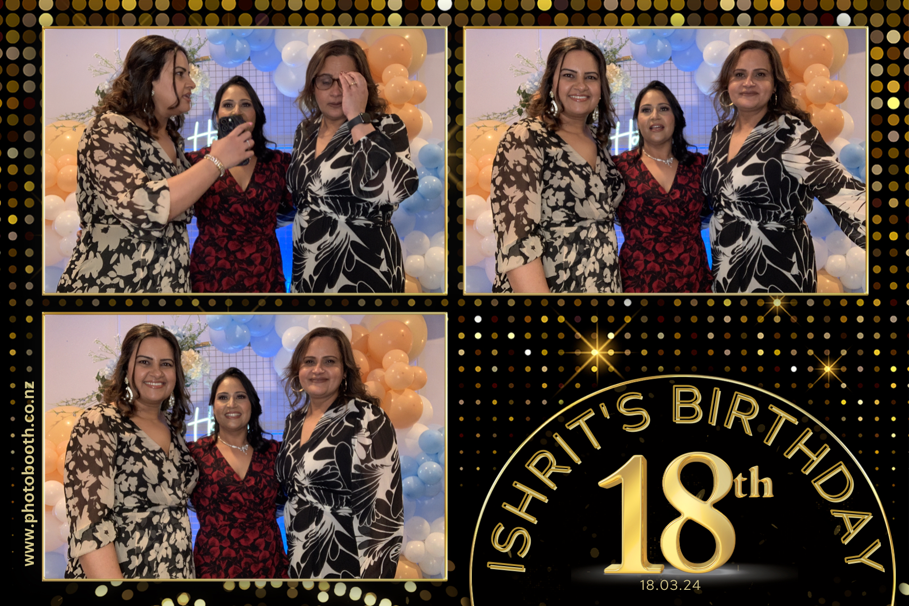 Ishrit's 18th Birthday | View more photos from the event at gallery.photobooth.co.nz/u/SelfieCentral/Ishrits-18th-Birthday