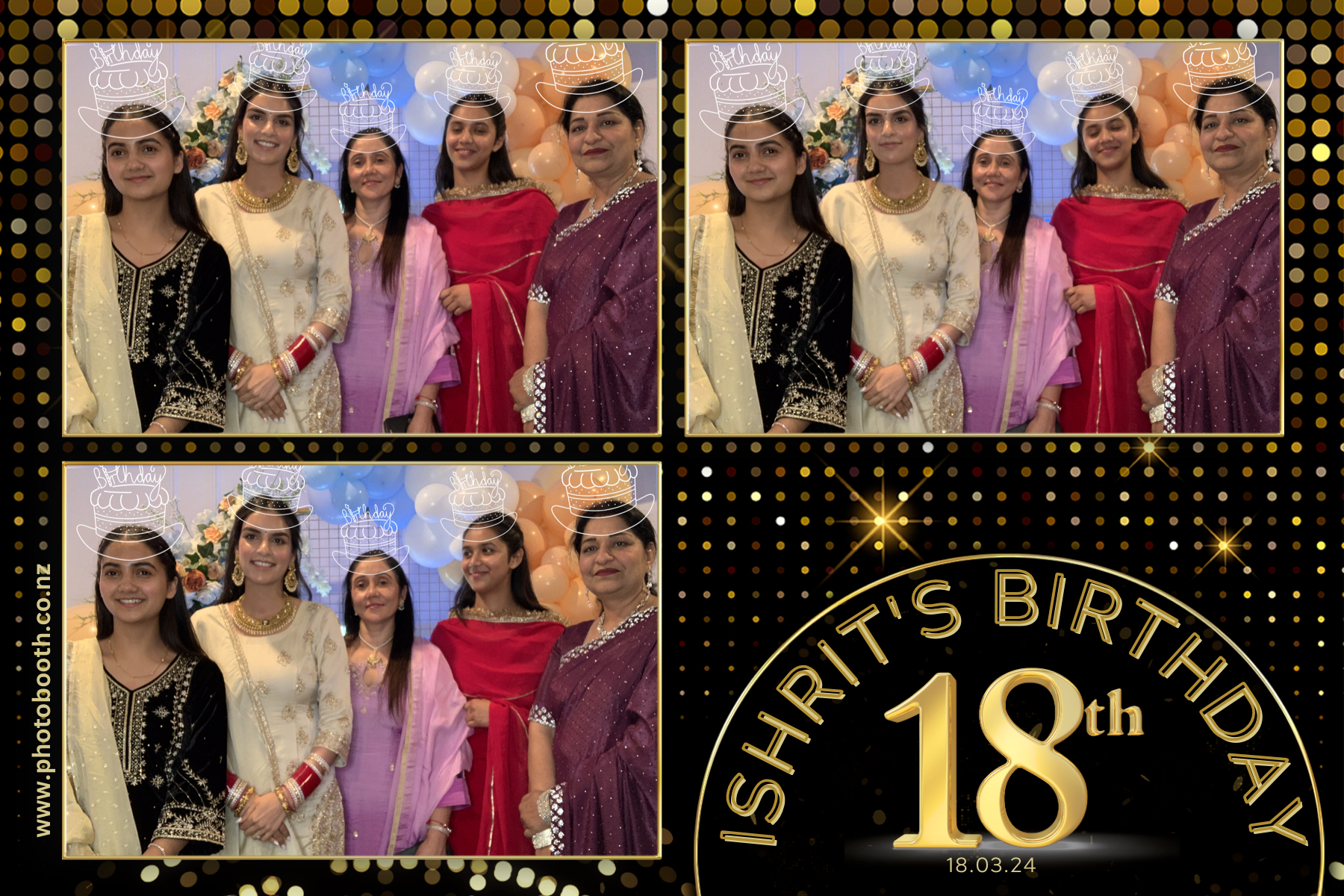 Ishrit's 18th Birthday | View more photos from the event at gallery.photobooth.co.nz/u/SelfieCentral/Ishrits-18th-Birthday