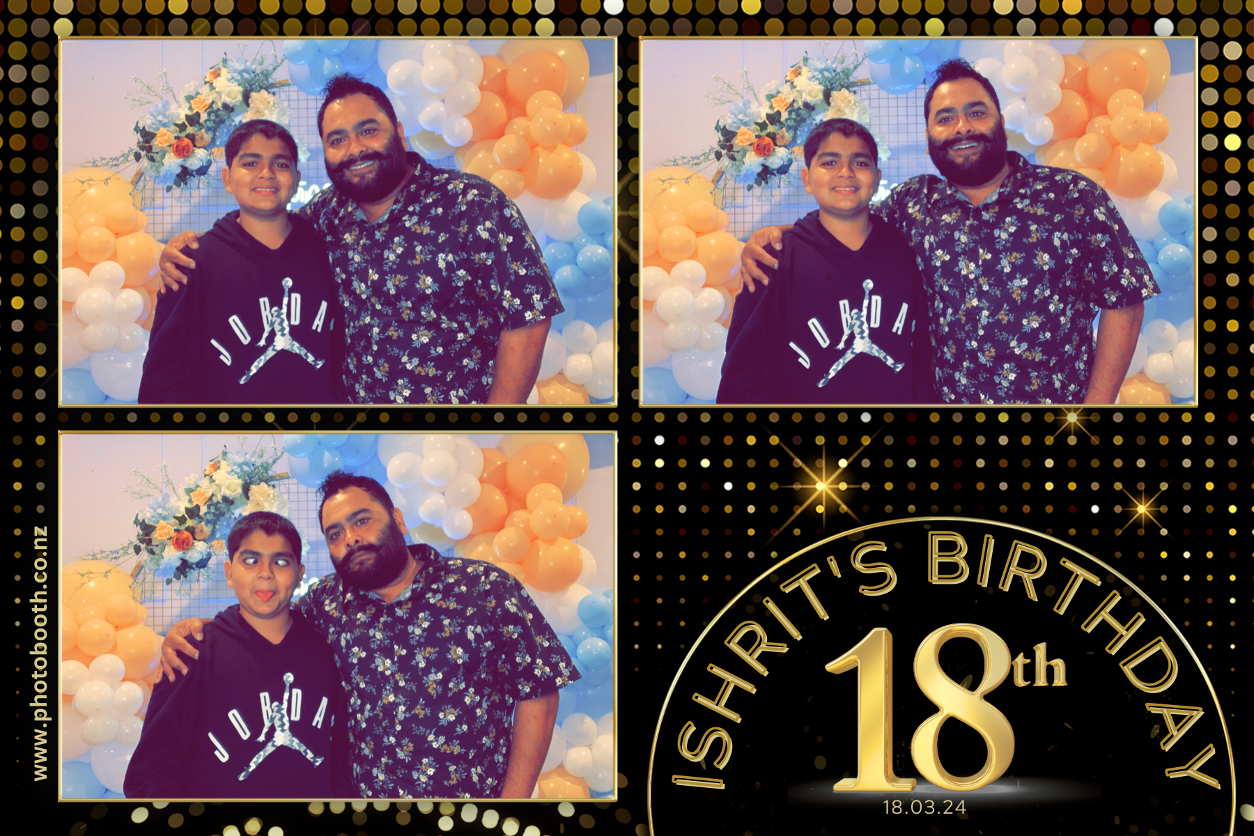 Ishrit's 18th Birthday | View more photos from the event at gallery.photobooth.co.nz/u/SelfieCentral/Ishrits-18th-Birthday