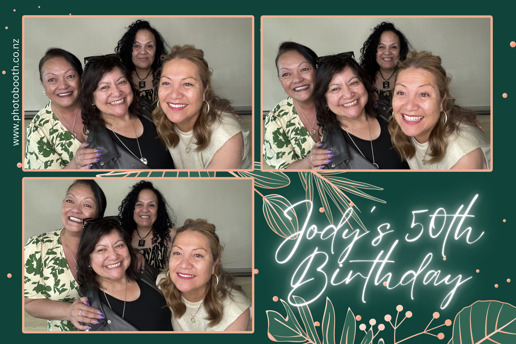 Jody's 50th | View more photos from the event at gallery.photobooth.co.nz/u/SelfieCentral/Jodys-50th