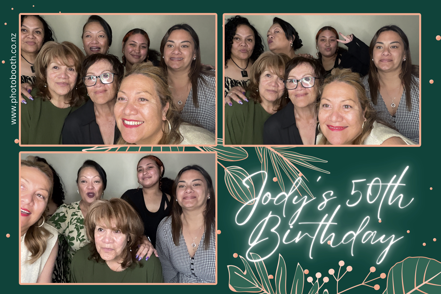 Jody's 50th | View more photos from the event at gallery.photobooth.co.nz/u/SelfieCentral/Jodys-50th