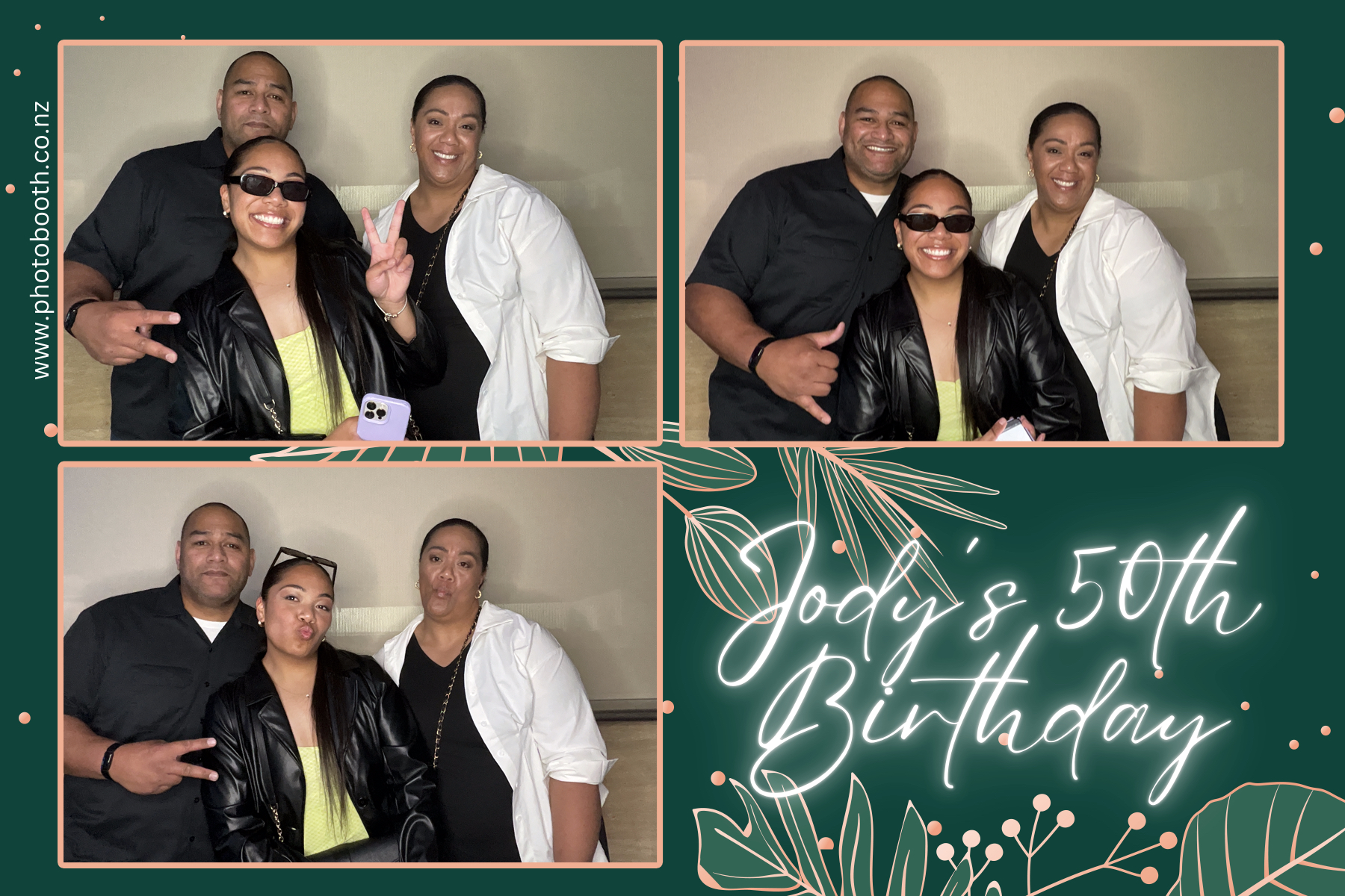 Jody's 50th | View more photos from the event at gallery.photobooth.co.nz/u/SelfieCentral/Jodys-50th