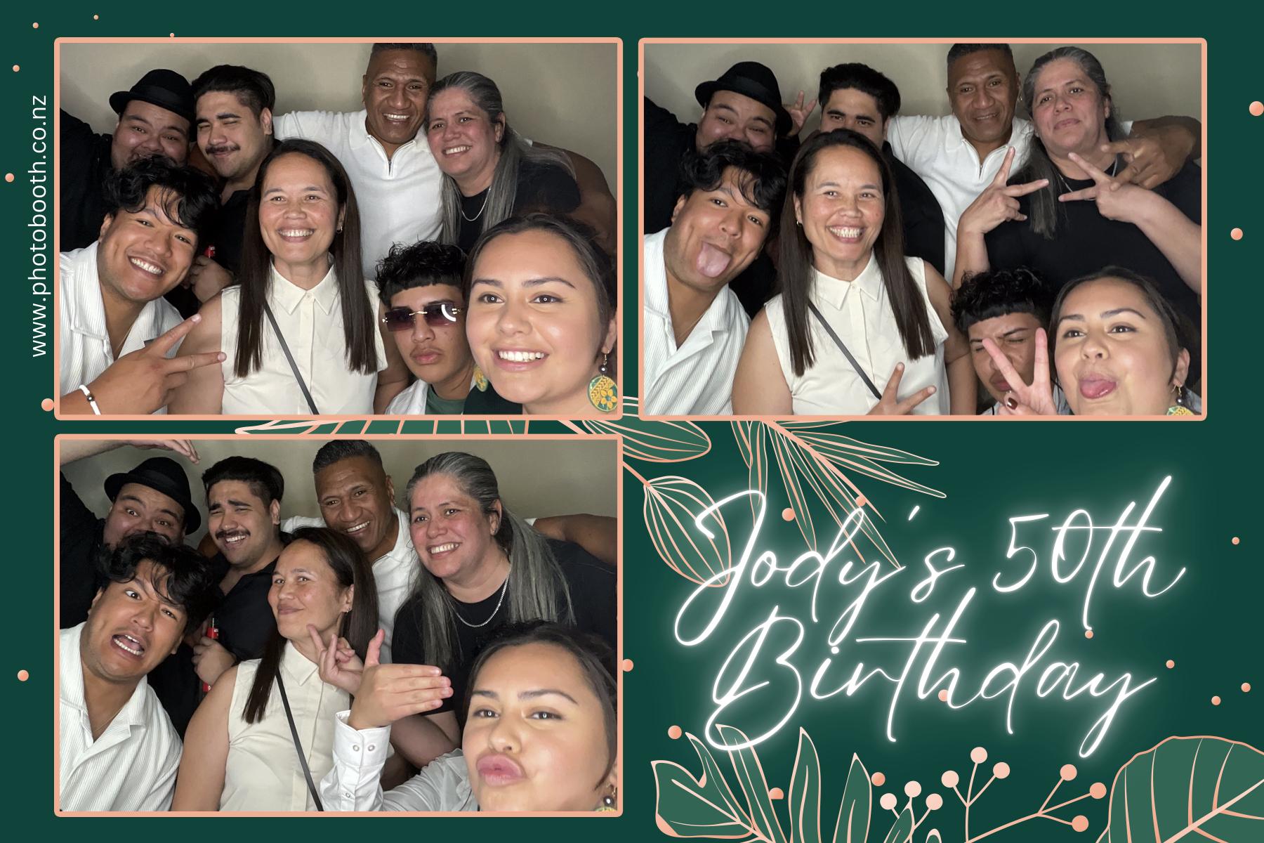 Jody's 50th | View more photos from the event at gallery.photobooth.co.nz/u/SelfieCentral/Jodys-50th