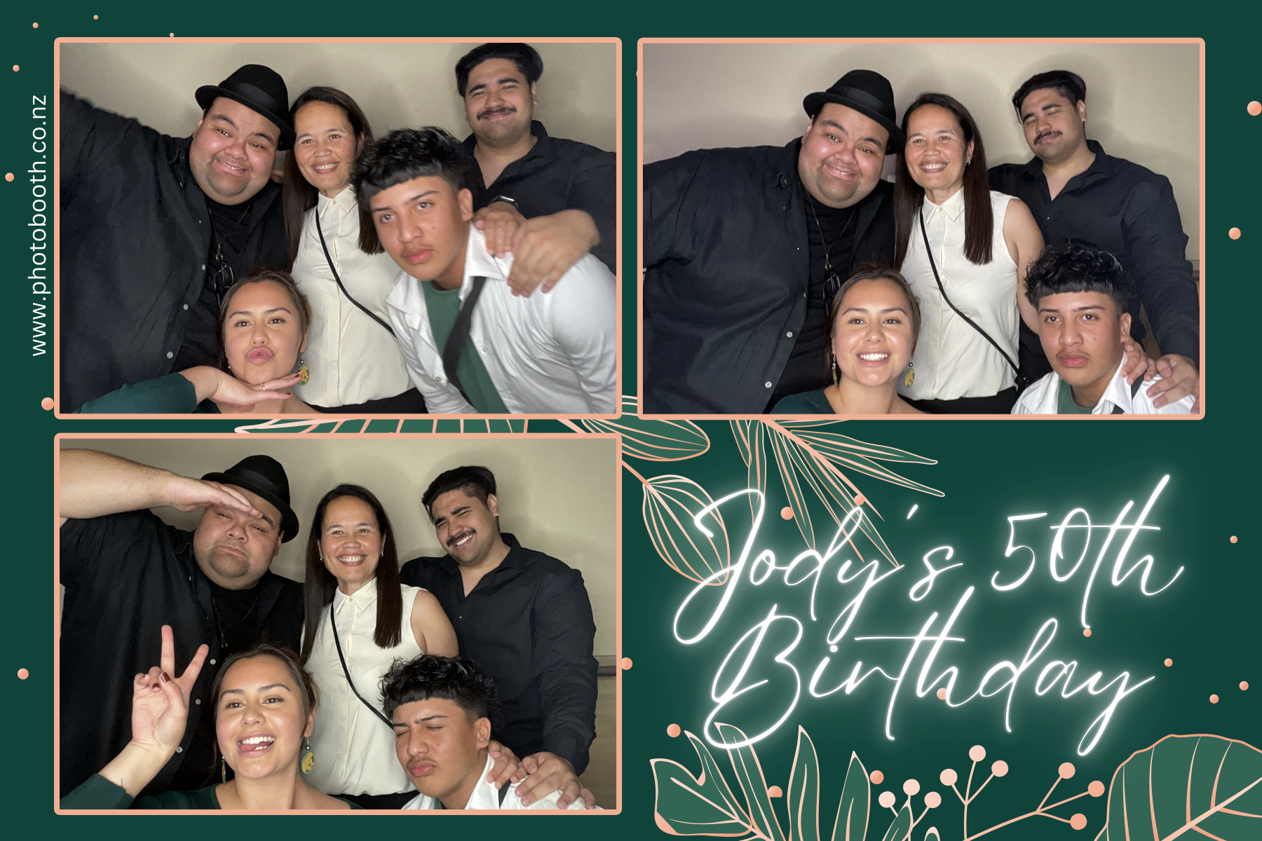 Jody's 50th | View more photos from the event at gallery.photobooth.co.nz/u/SelfieCentral/Jodys-50th