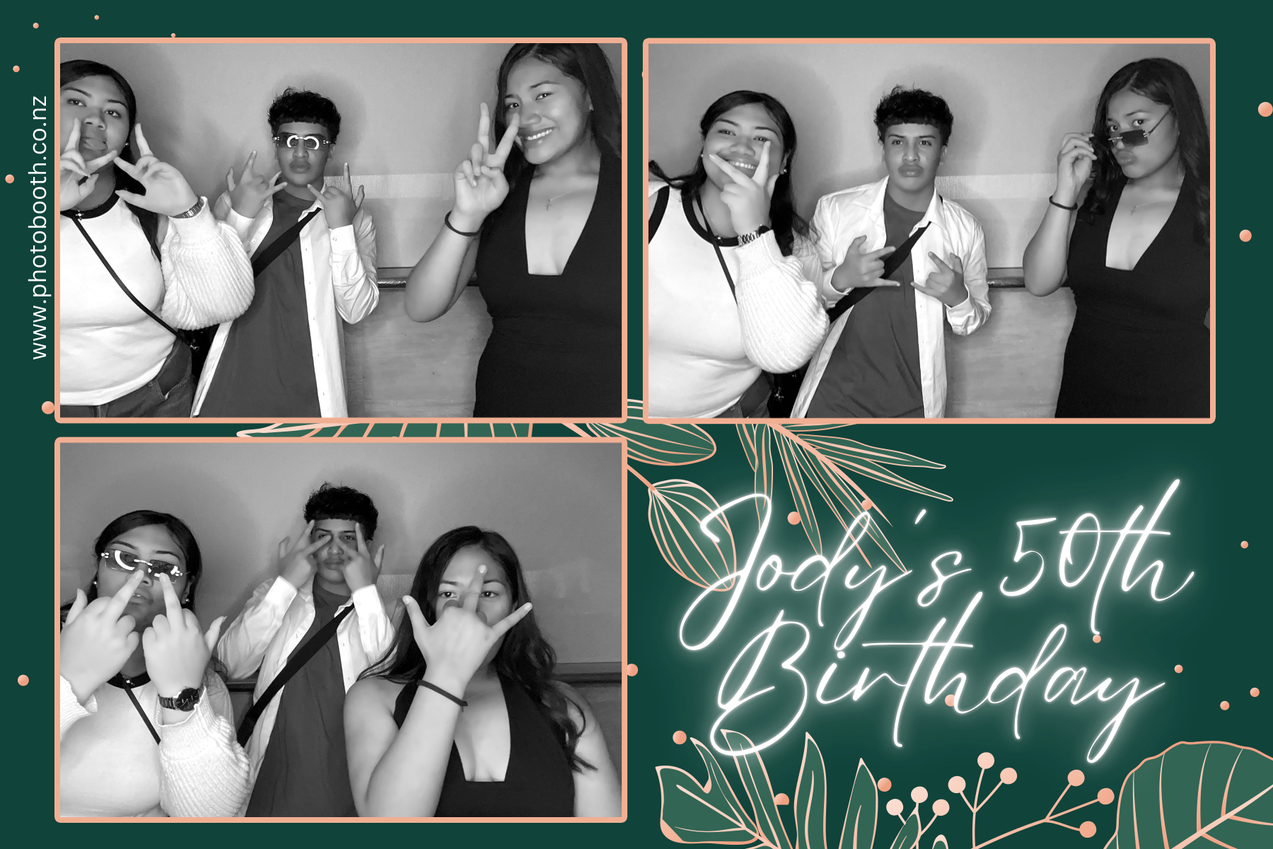 Jody's 50th | View more photos from the event at gallery.photobooth.co.nz/u/SelfieCentral/Jodys-50th